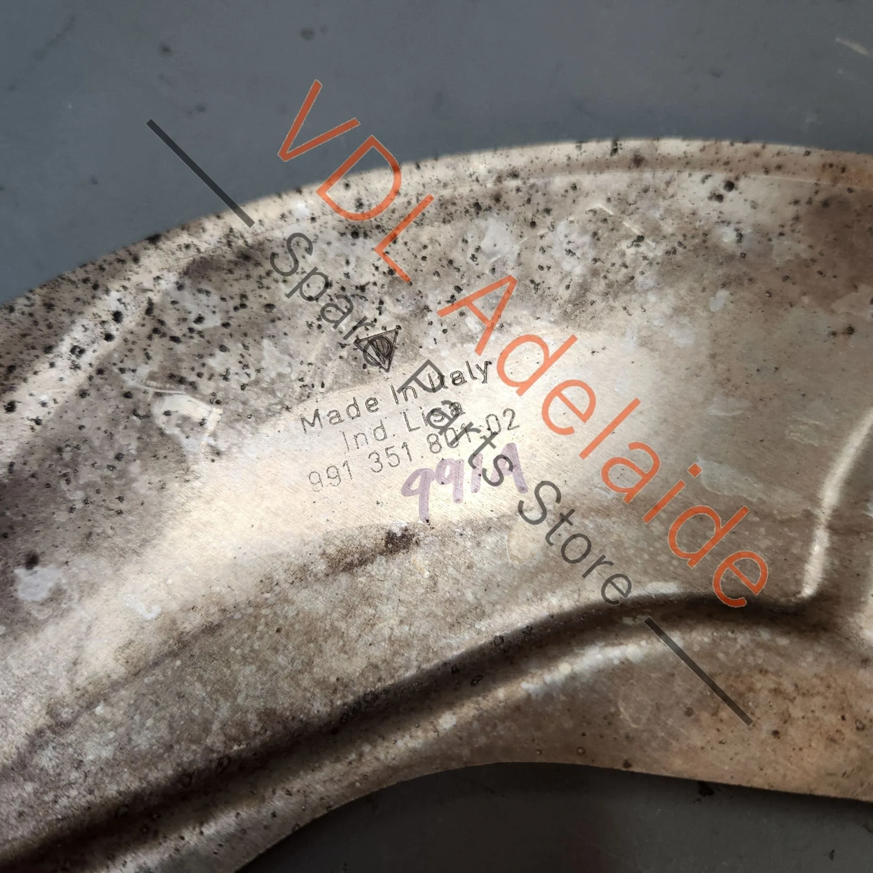 Porsche 911 LHS Left Front Brake Dust Sheld Cover 99135180102 - Image 5