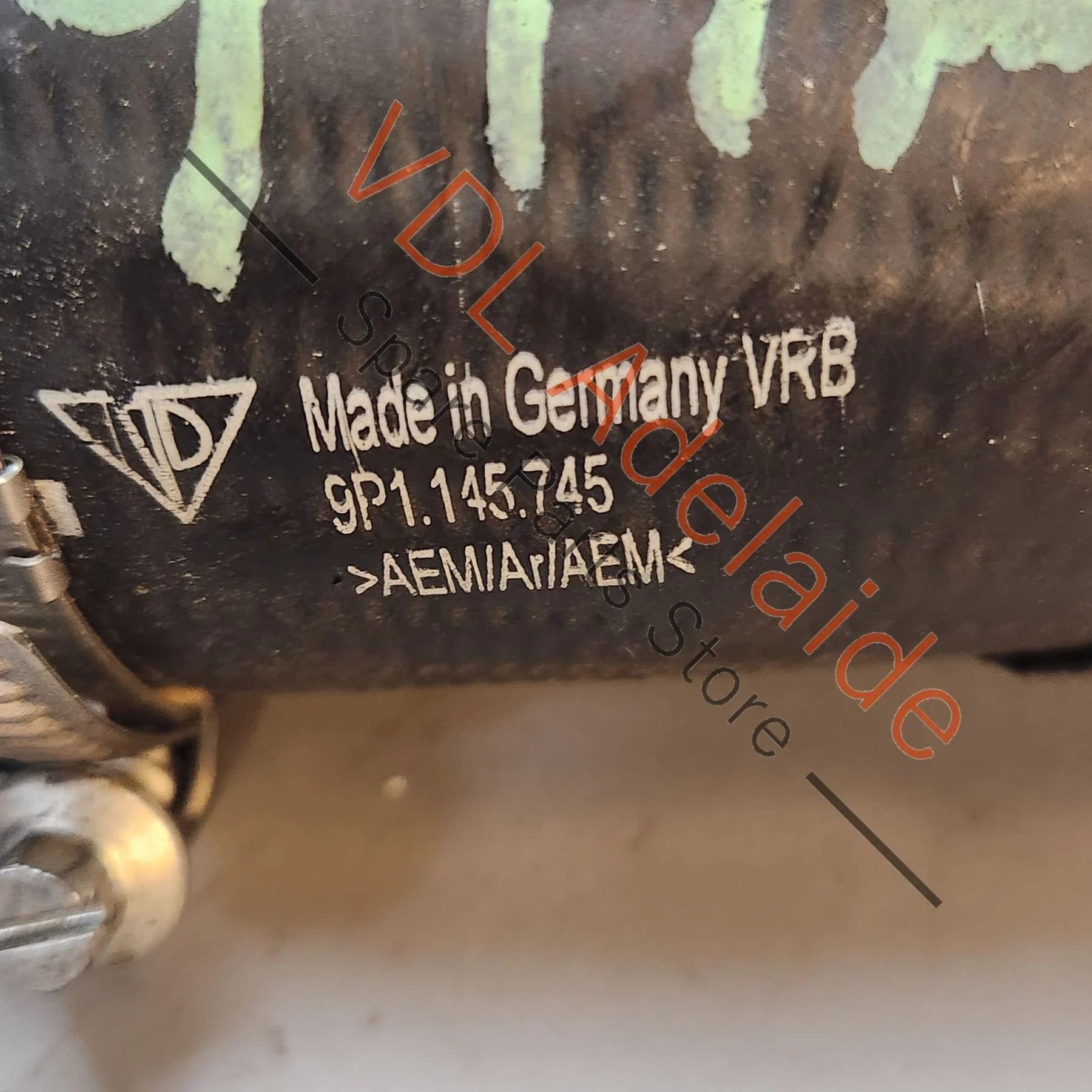 Porsche 911 Right RHS Intercooler Pressure Pipe Hose 9P1145745 - Image 5