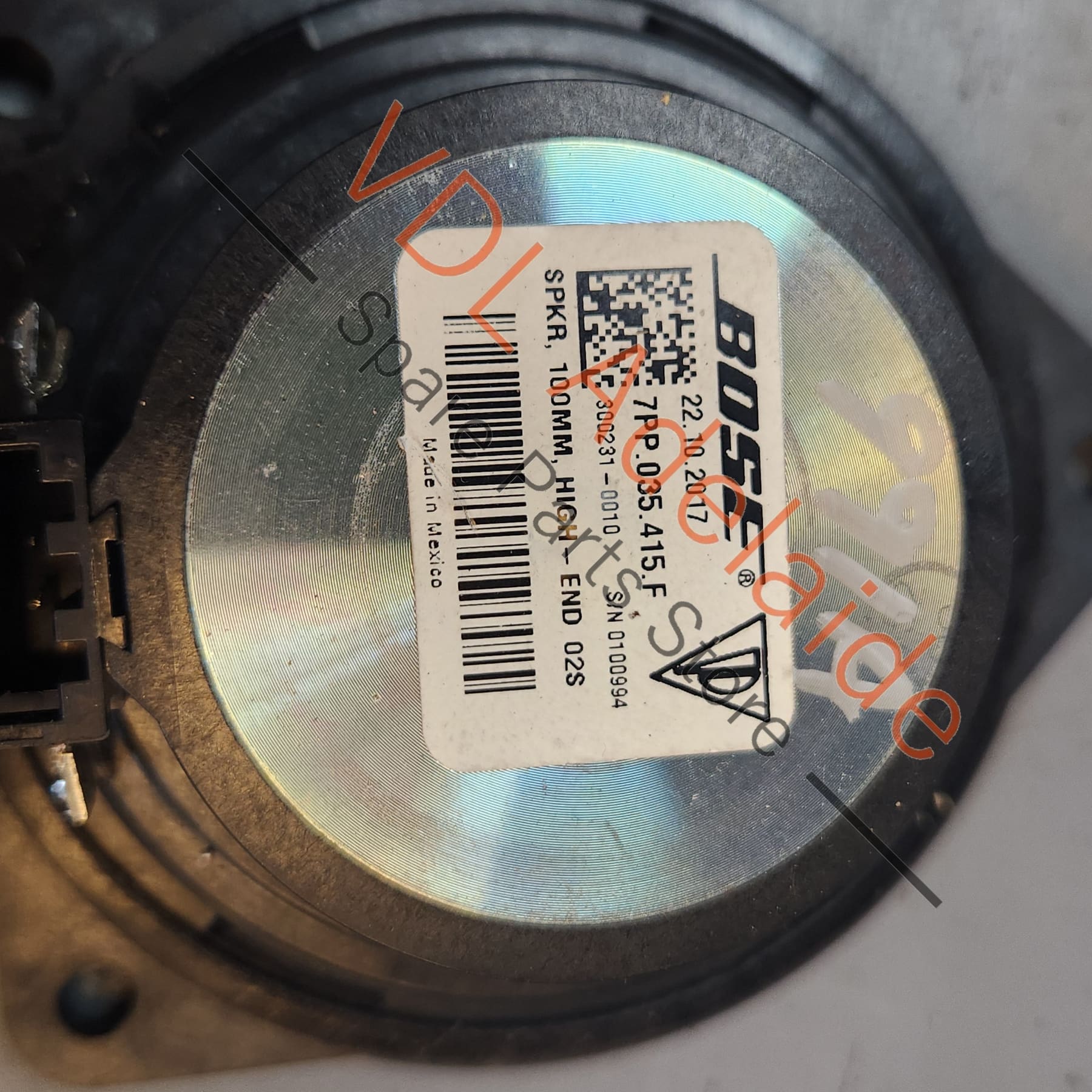 Porsche 911 BOSE Mid Tone Speaker 7PP035415F - Image 8