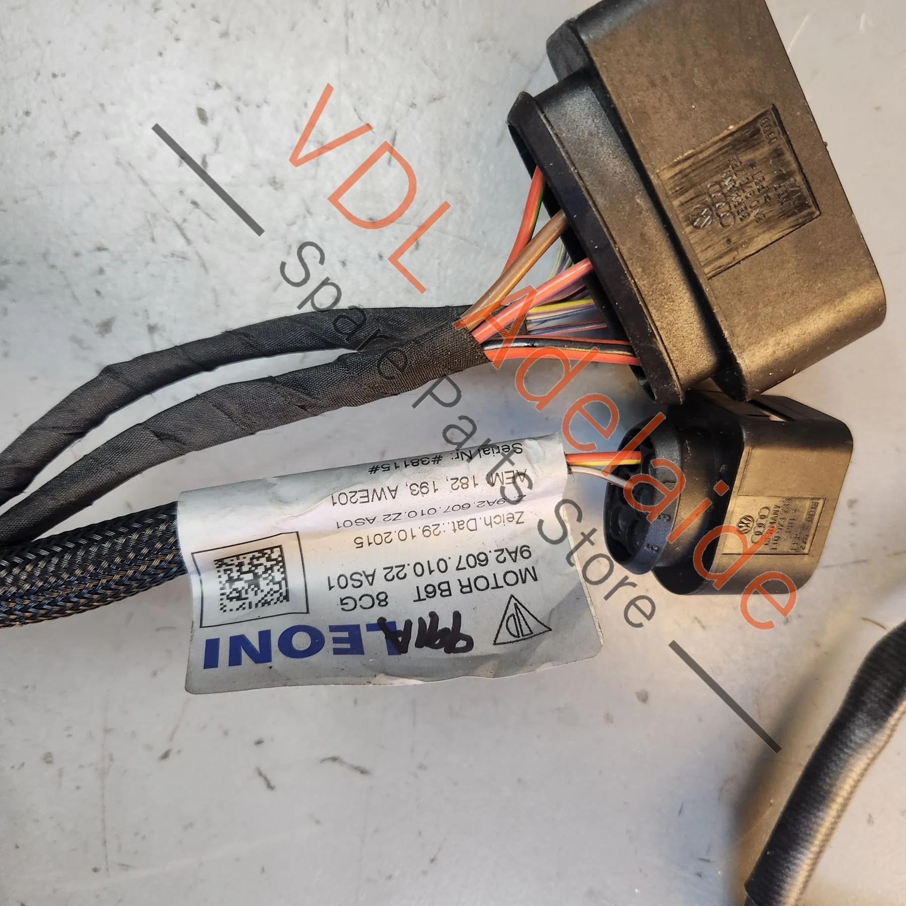 Porsche 911 991.2 3.0T Engine Wiring Set Cable Harness 9A260701022 - Image 7