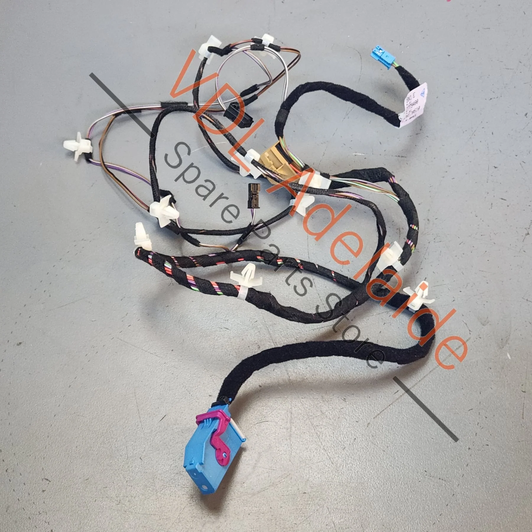 Porsche 911 RHS Drivers Door Trim Wiring Harness Cable 9P1971035C 9P1971035D