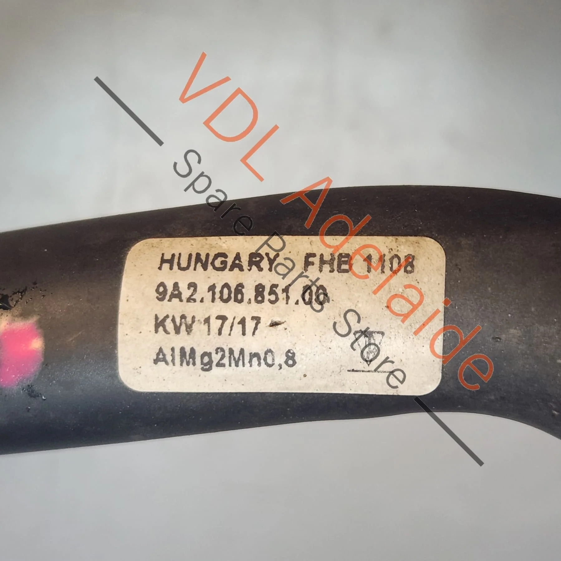 Porsche 911 Coolant Filler Hose Pipe 9A210685100 9A210685101 - Image 5
