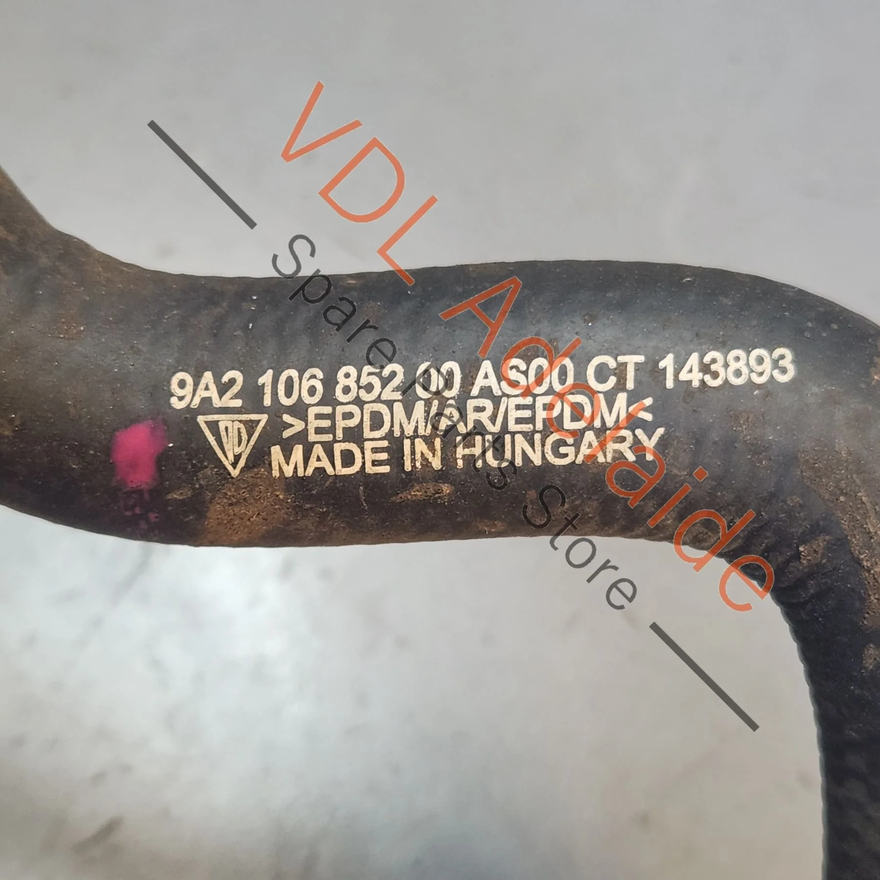 Porsche 911 Coolant Filler Hose Pipe 9A210685100 9A210685101 - Image 6