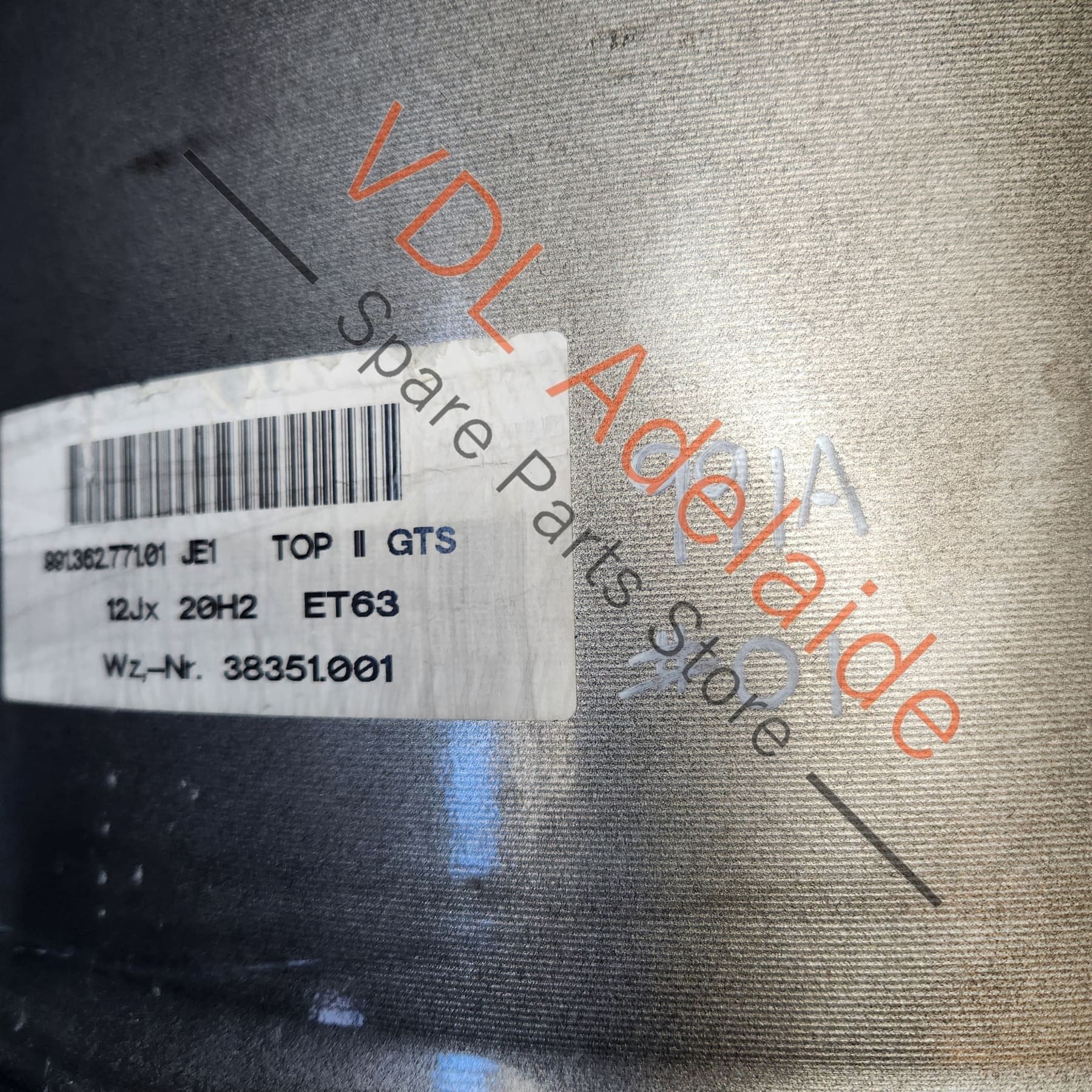 Porsche 911 GTS Centrelock Alloy Wheel 20in x 12in Rear 99136277101 JE1 #01 - Image 14