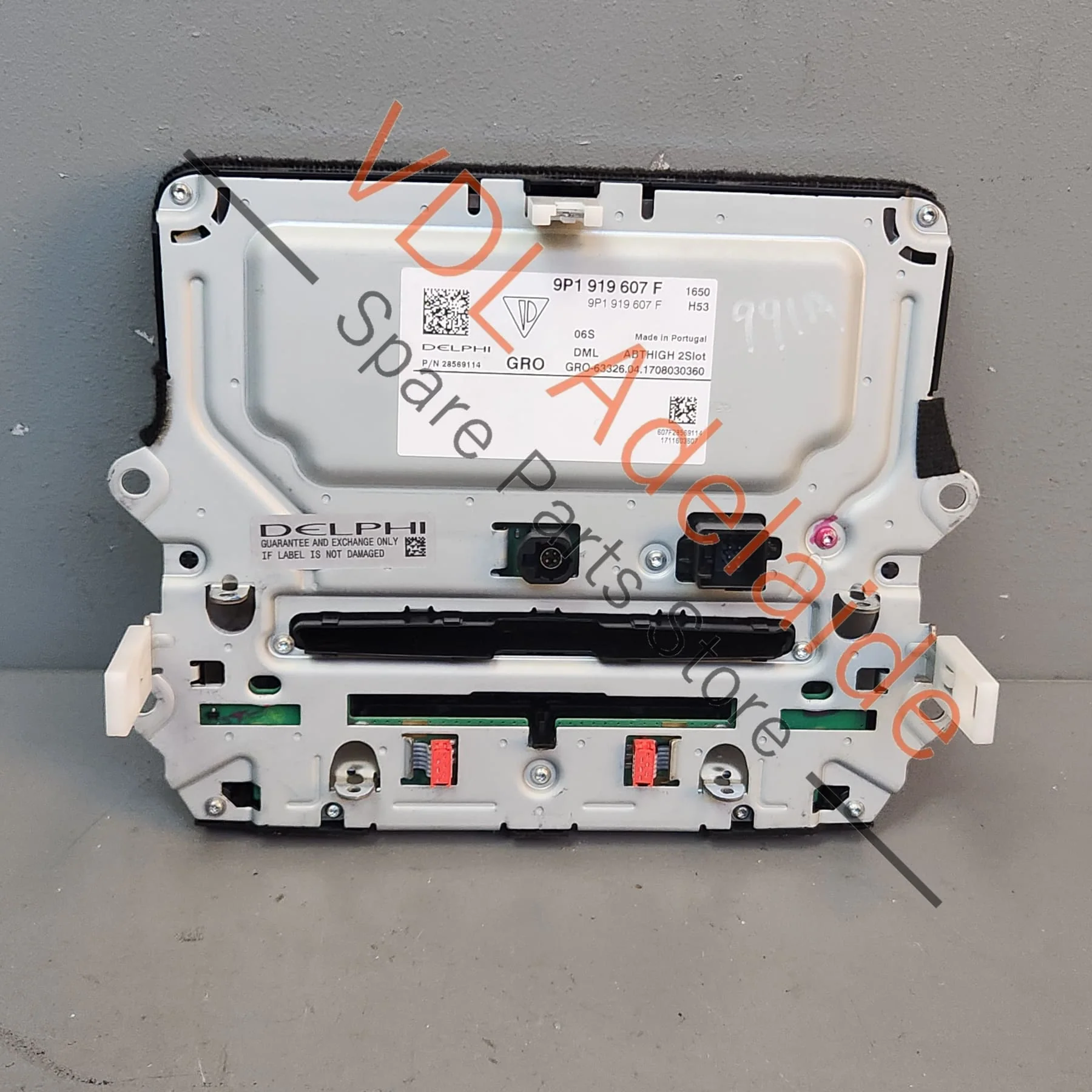 Porsche 911 991.2 Radio Display Screen 9P1919607B DML  9P1919607F DML - Image 10