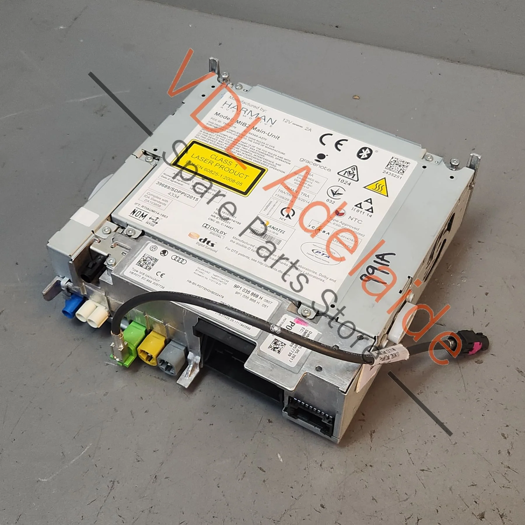 Porsche 911 991.2 Central Computer Box Radio MIB2 Main Unit 9P1035868D 9P1035868H - Image 3