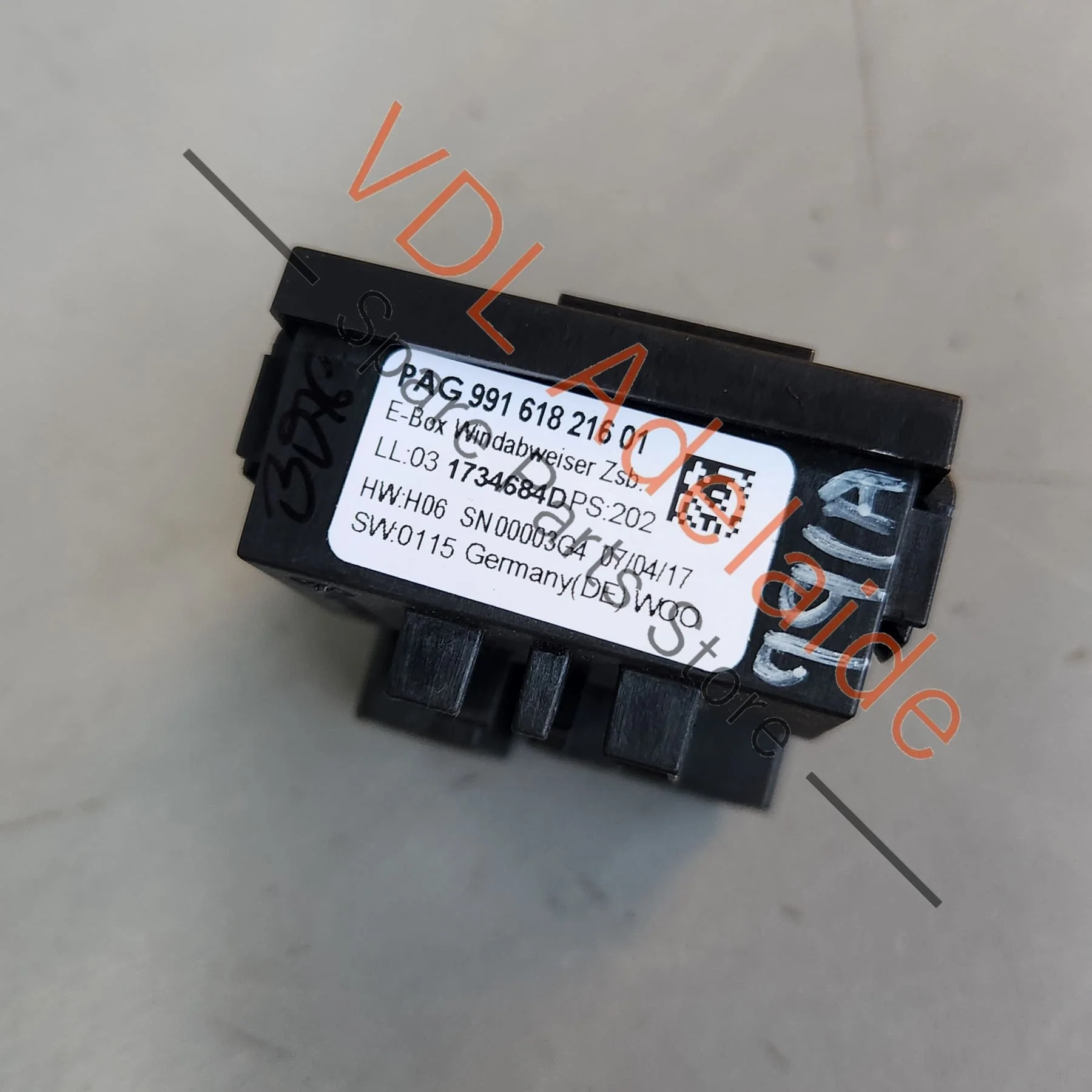 Porsche 911 991 Sunroof Control Module 99161821601 e-box windabweiser