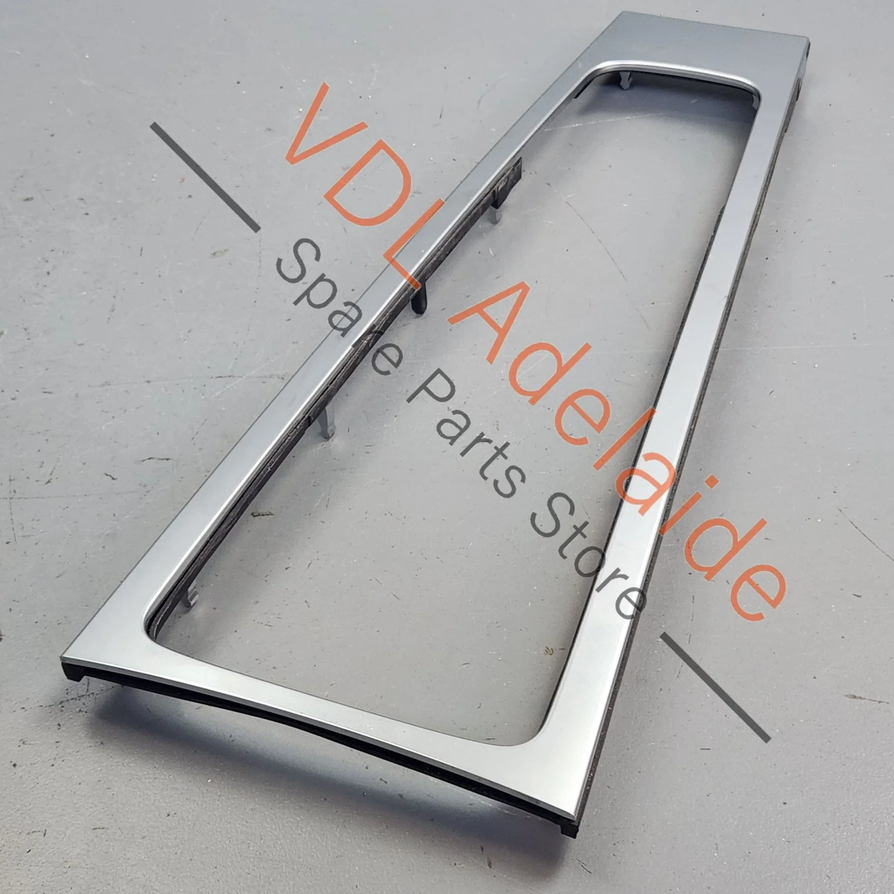 Porsche 911 991 Trim for Centre Console Galvano Silver Chrome 99155326100 V08 - Image 4