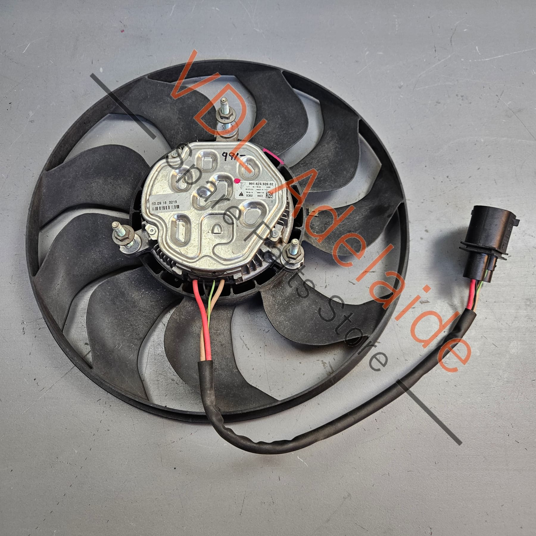 Porsche 911 991 Front Radiator Cooling Fan 9P1959455CY 99162493902