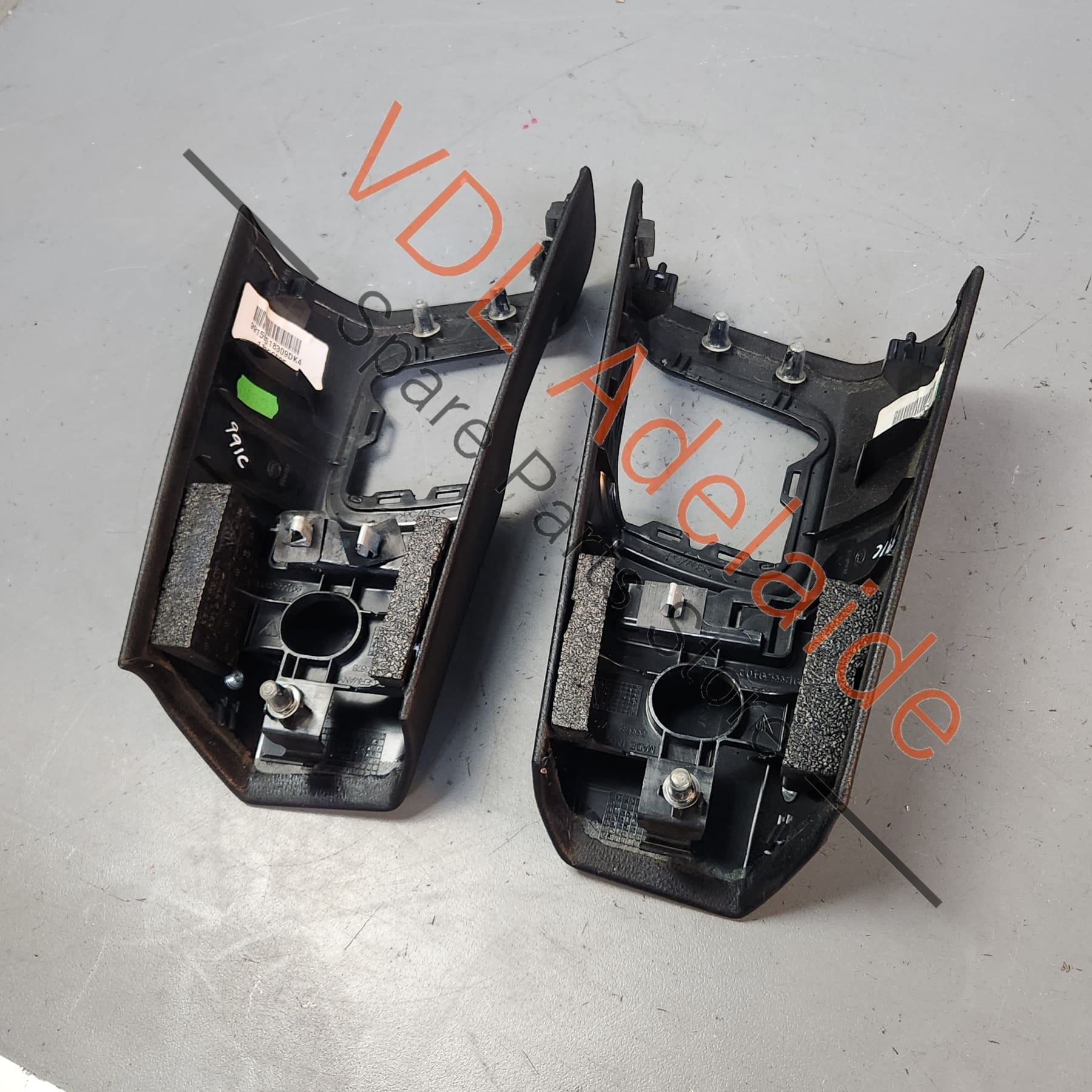 Porsche Carrera 911 991 B Pillar Interior Trim set Left & Right Leather 99155518409 99155518309 DK4 - Image 4