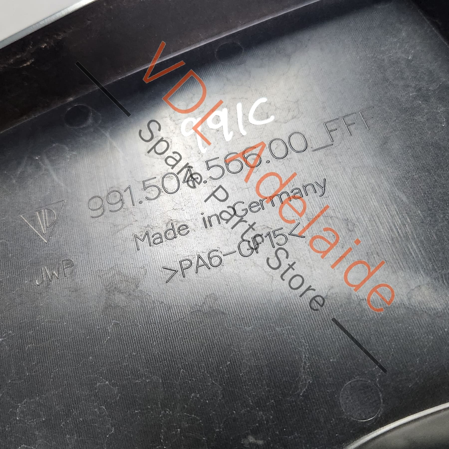 Porsche 911 991 Right Engine Compartment Cover Trim 99150456603 1E0 - Image 5