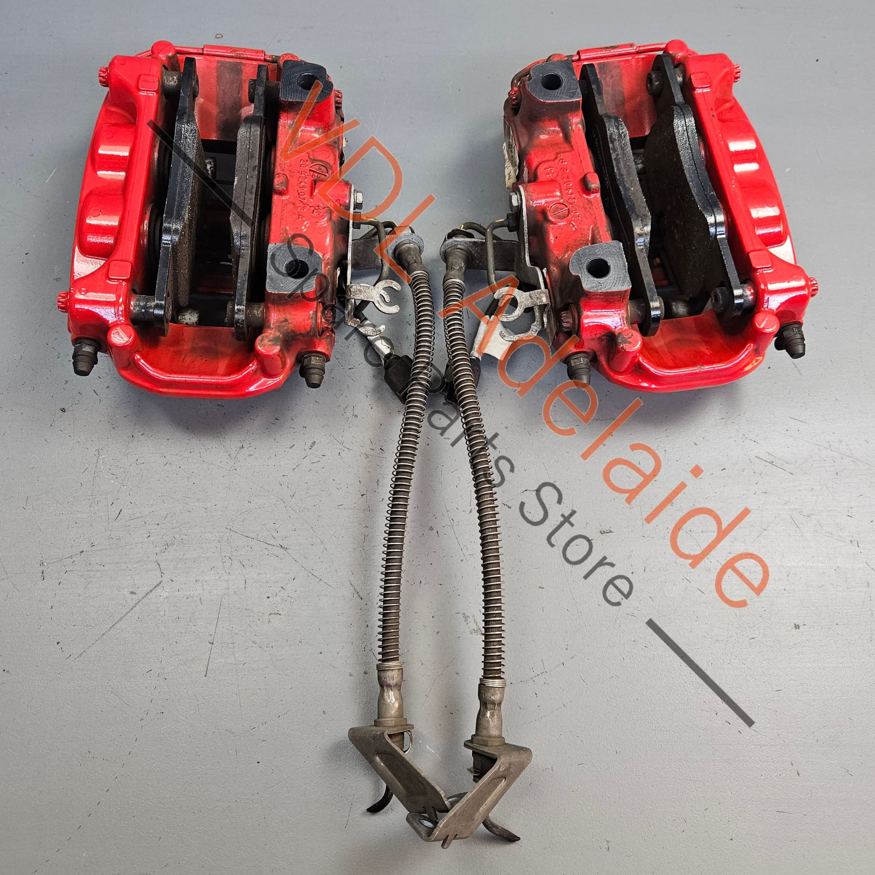Porsche 911 991 Brembo 4 piston Rear Brake Caliper Set Pair 99135242314 99135242414 - Image 3