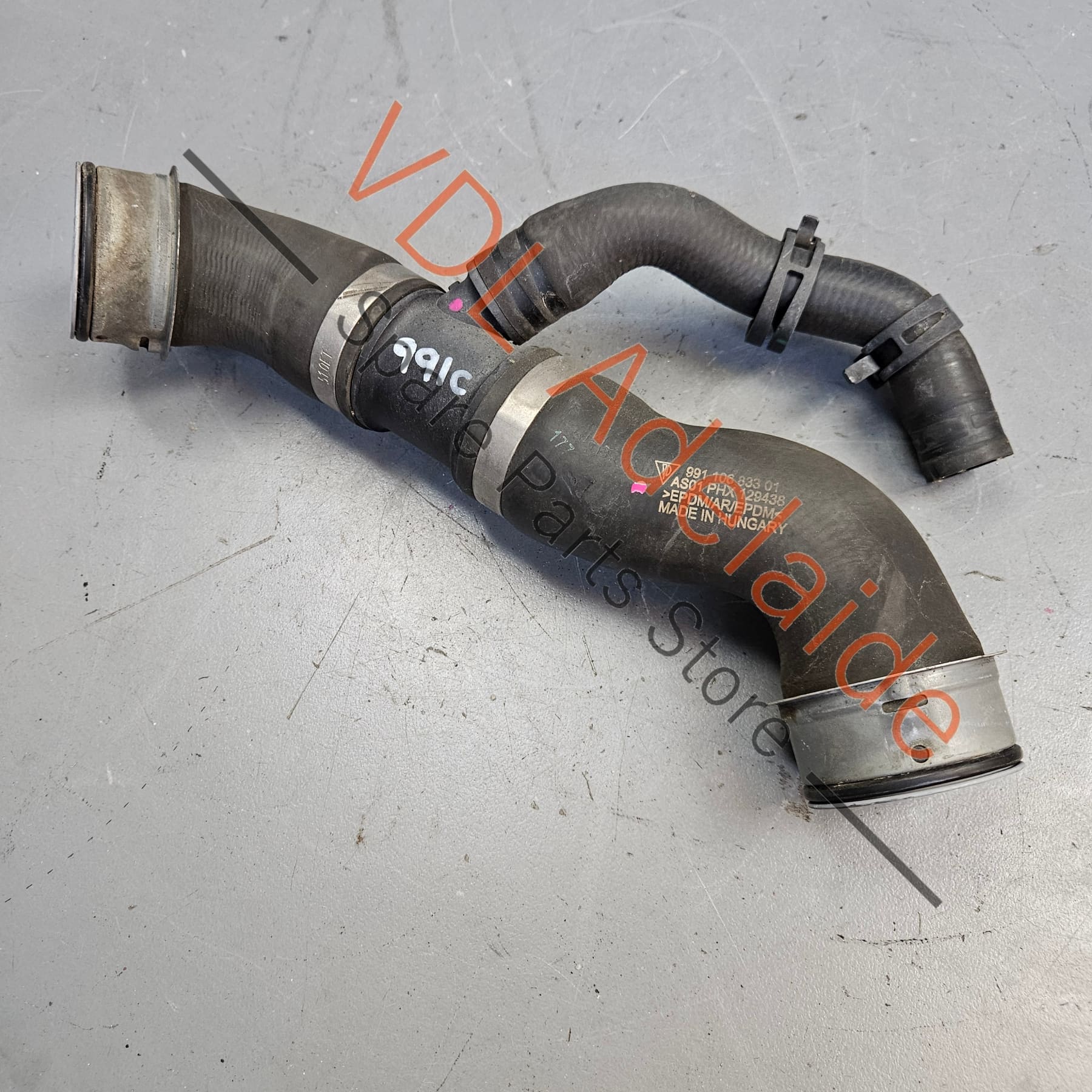 Porsche 911 Coolant Hose Pipe Rear Right 99110683301