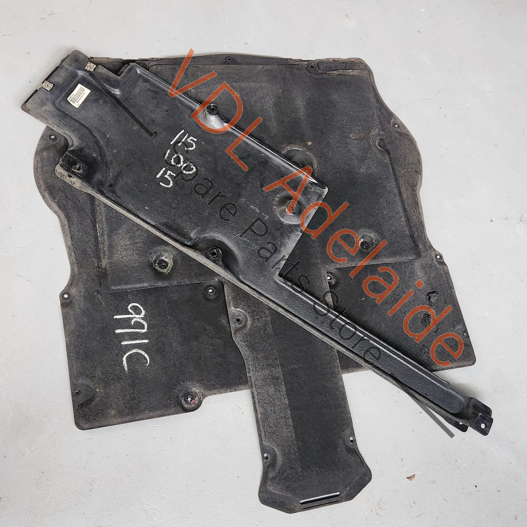 Porsche 911 991 Underbody Trim Set Splash Guards 99150460100 99150460300 99150460500 99150460600 - Image 7