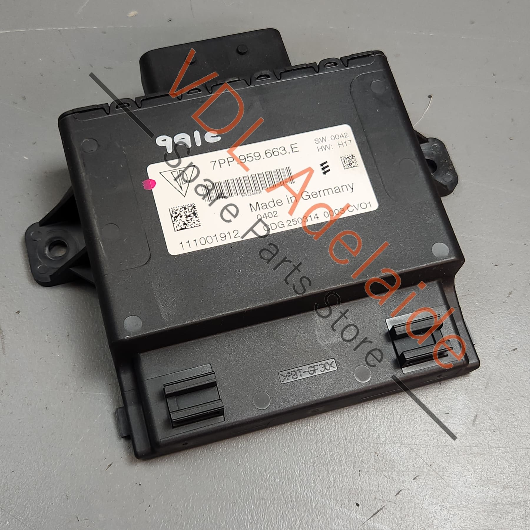Porsche 911 Voltage Stabiliser for Stop Start 7PP959663E