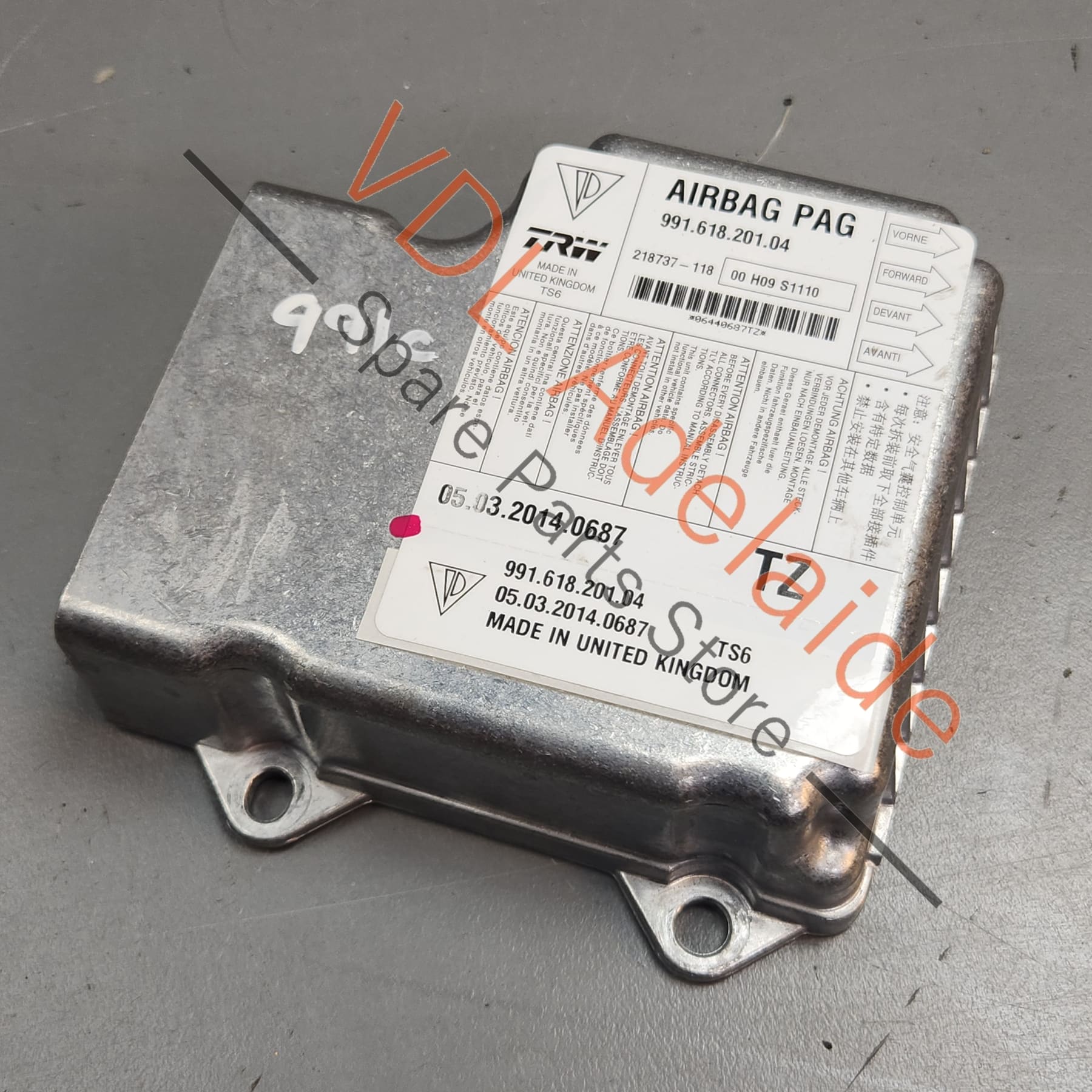Porsche 911 991.1 Airbag Module 99161820103