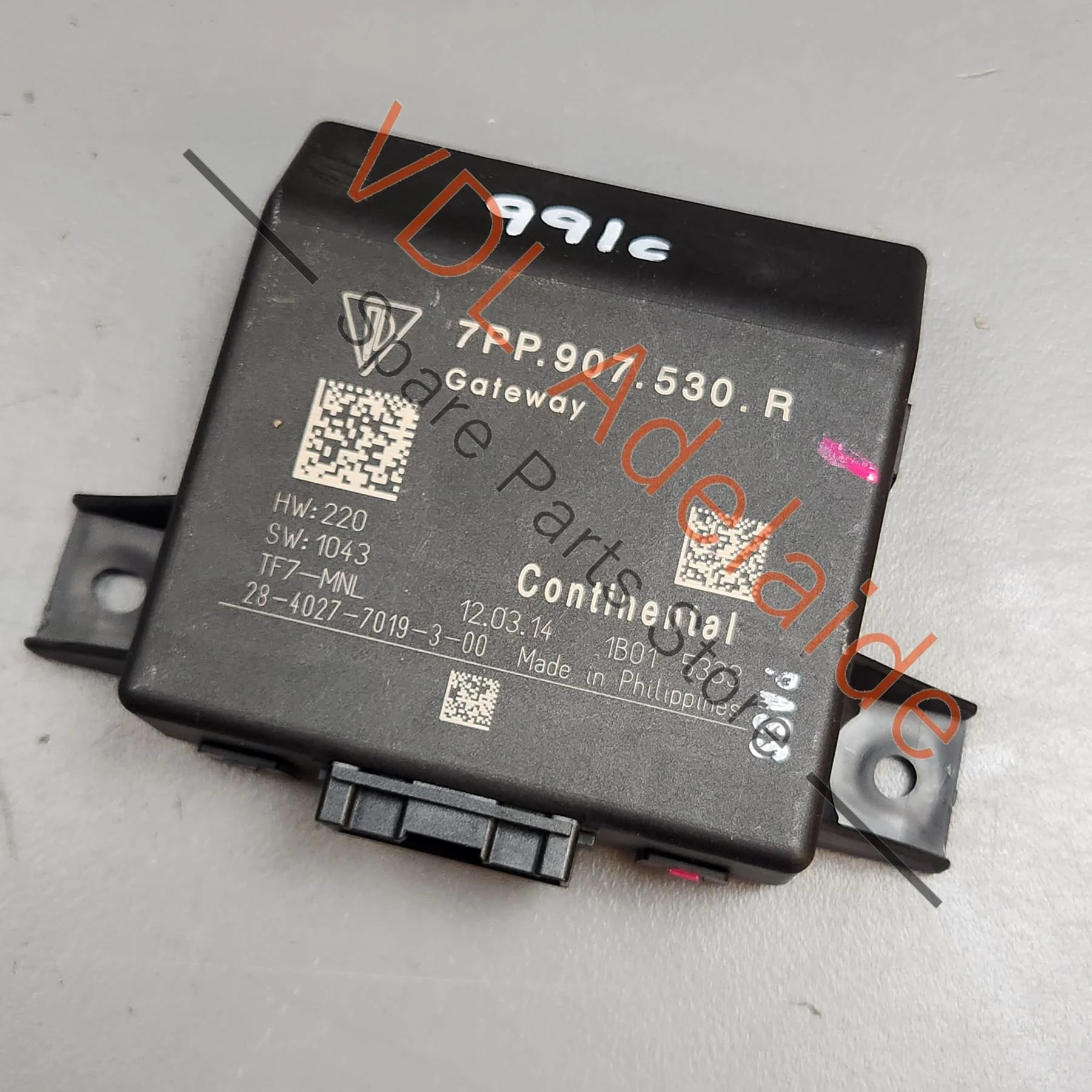 Porsche 911 991 Gateway Control Unit 7PP907530L 7PP907530R 7PP907530S