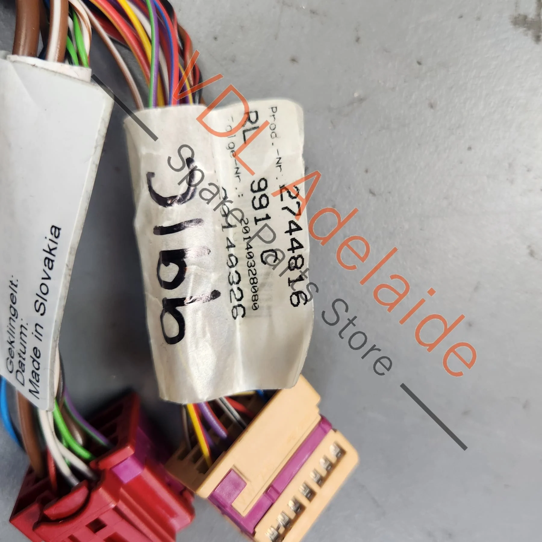 Porsche 911 991.1 RHD Dashboard Dash Wiring Harness Cable 99161290200 991612502Z2 - Image 3
