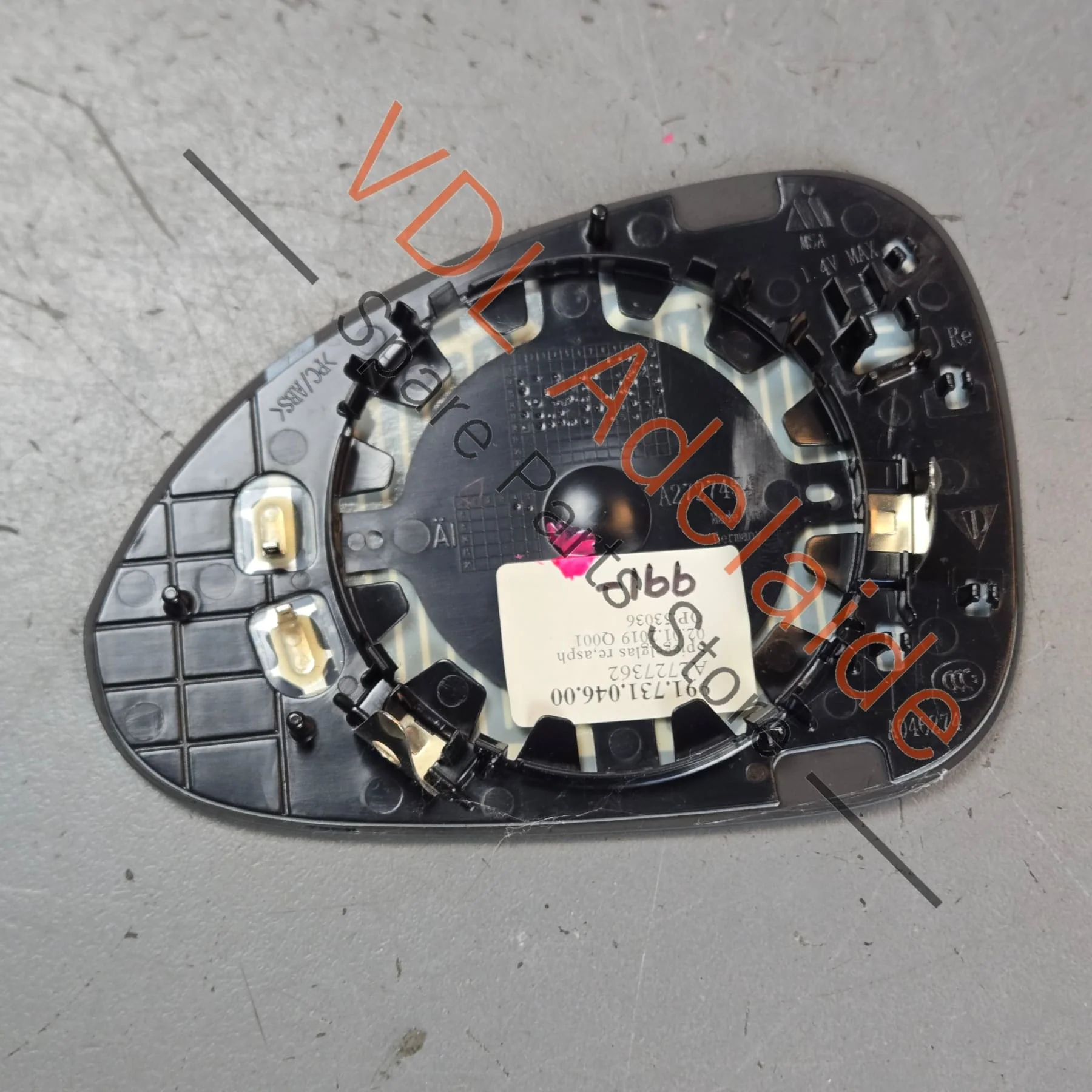 Right Door mirror glass Porsche 991.1 991.2 RHD 99173104600 - Image 4