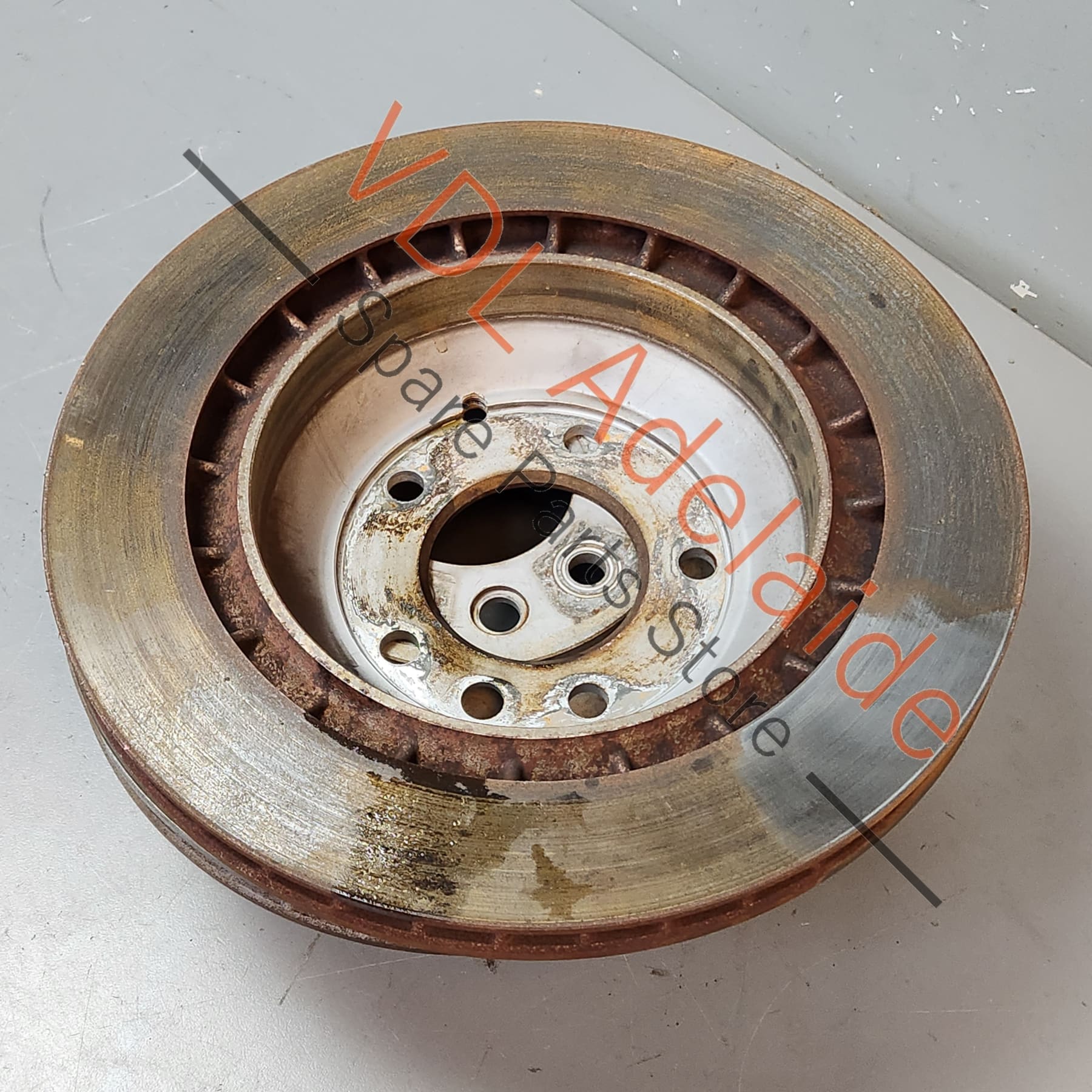 Porsche Cayenne 9PA 955 957 Audi Q7 Touareg Rear Disc Rotor Pair 358 x 28 mm 18in - Image 2
