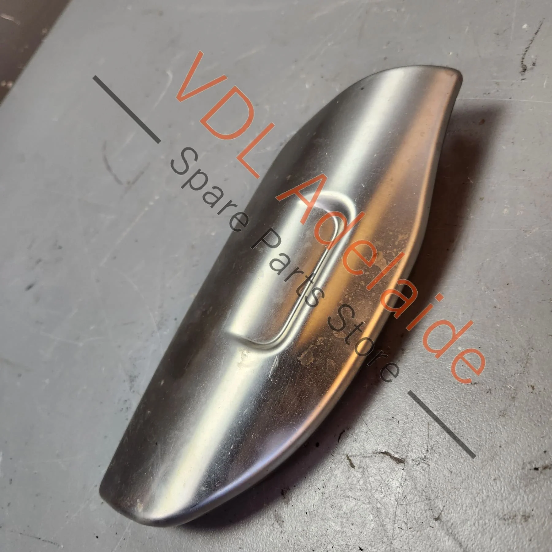 Porsche Cayenne 9PA 955 957 Turbo Front Bumper Stainless Steel Cover Trim Left LHS 95550515511 7L5807155L - Image 4