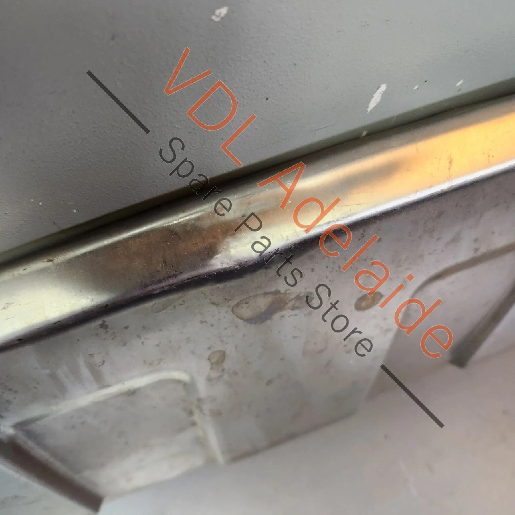 Porsche Cayenne 9PA 955 957 Turbo Front Bumper Spoiler Stainless Steel Cover Trim Middle 95550590011 - Image 10