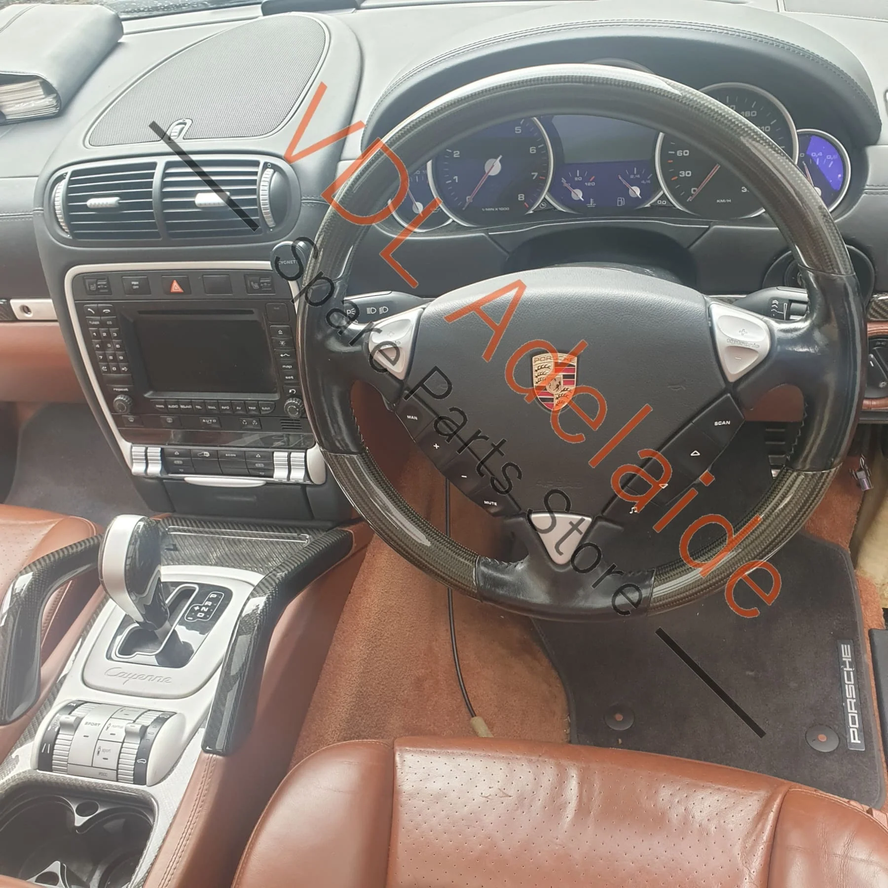 Porsche Cayenne 9PA 955 957 Left Sun Visor Alcantara 95573115301 - Image 10