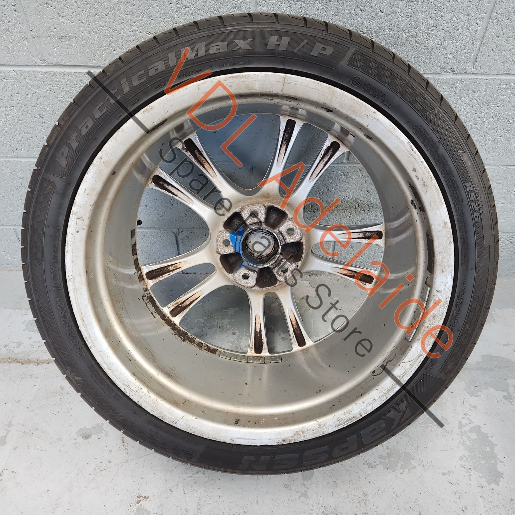 1x Porsche Cayenne 9PA 955 957 Turbo / GTS 21 x 10 Sport Design Alloy Rim Wheel #04 95536215600 - Image 13