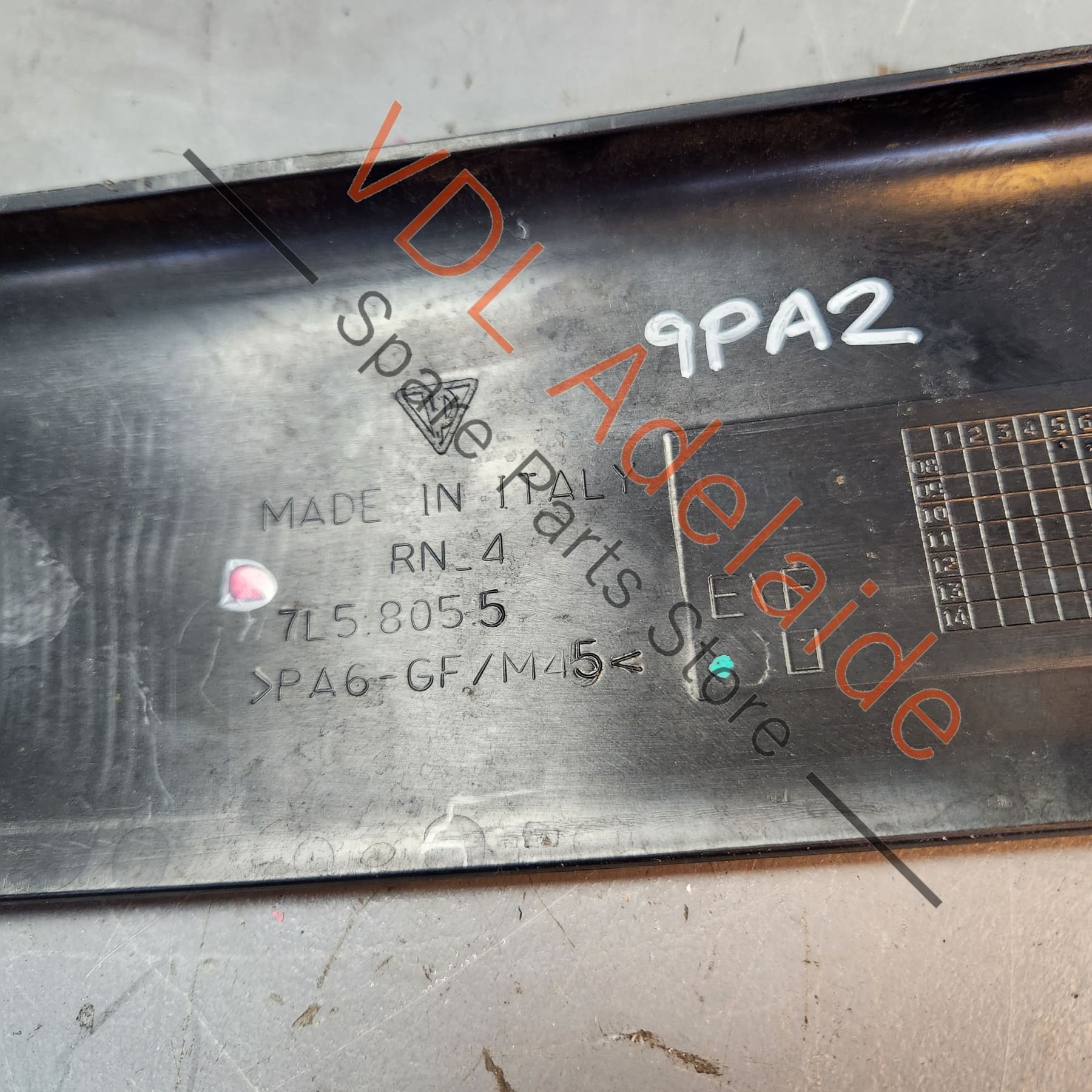 Porsche Cayenne 955 957 Engine Bay Trim Rear 955504503029B9 - Image 10