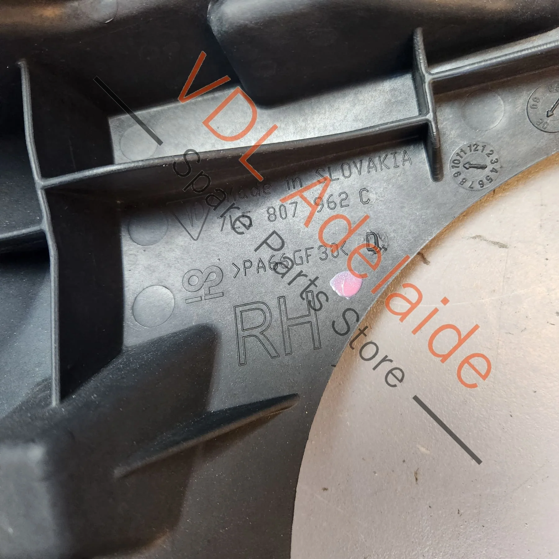 Porsche Cayenne GTS Rear Inner Bumper Mouting Bracket Right Side - Image 9