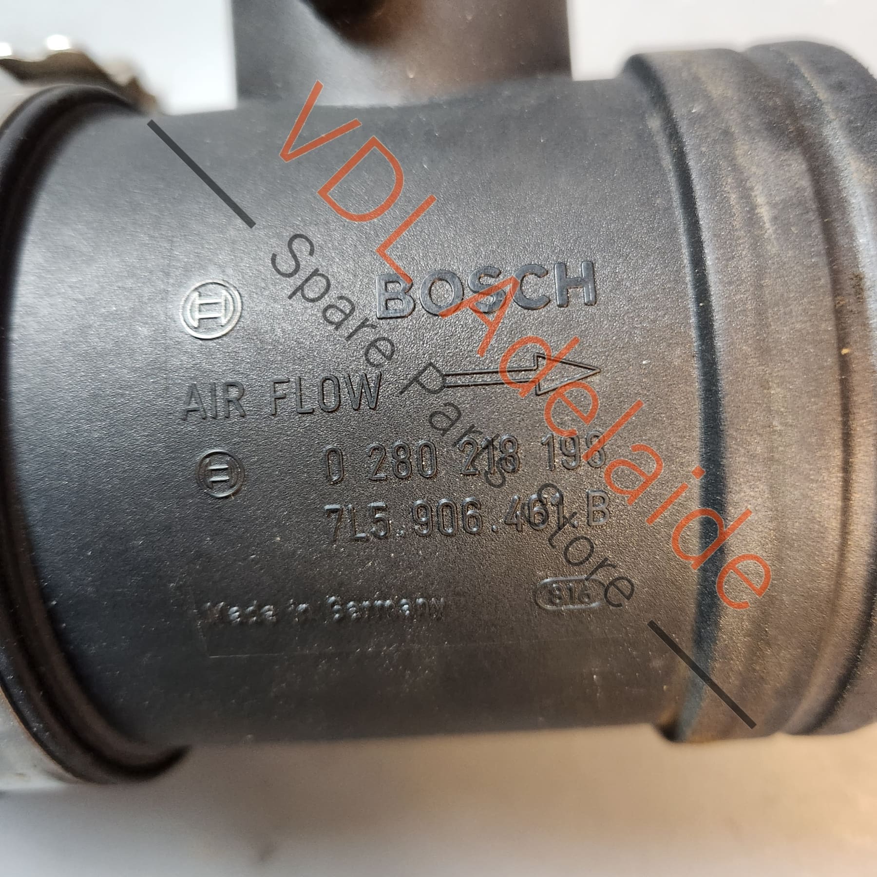 Porsche Cayenne Air Mass Meter MAF Bosch 95560612340 0280218198 7L5906461B - Image 7