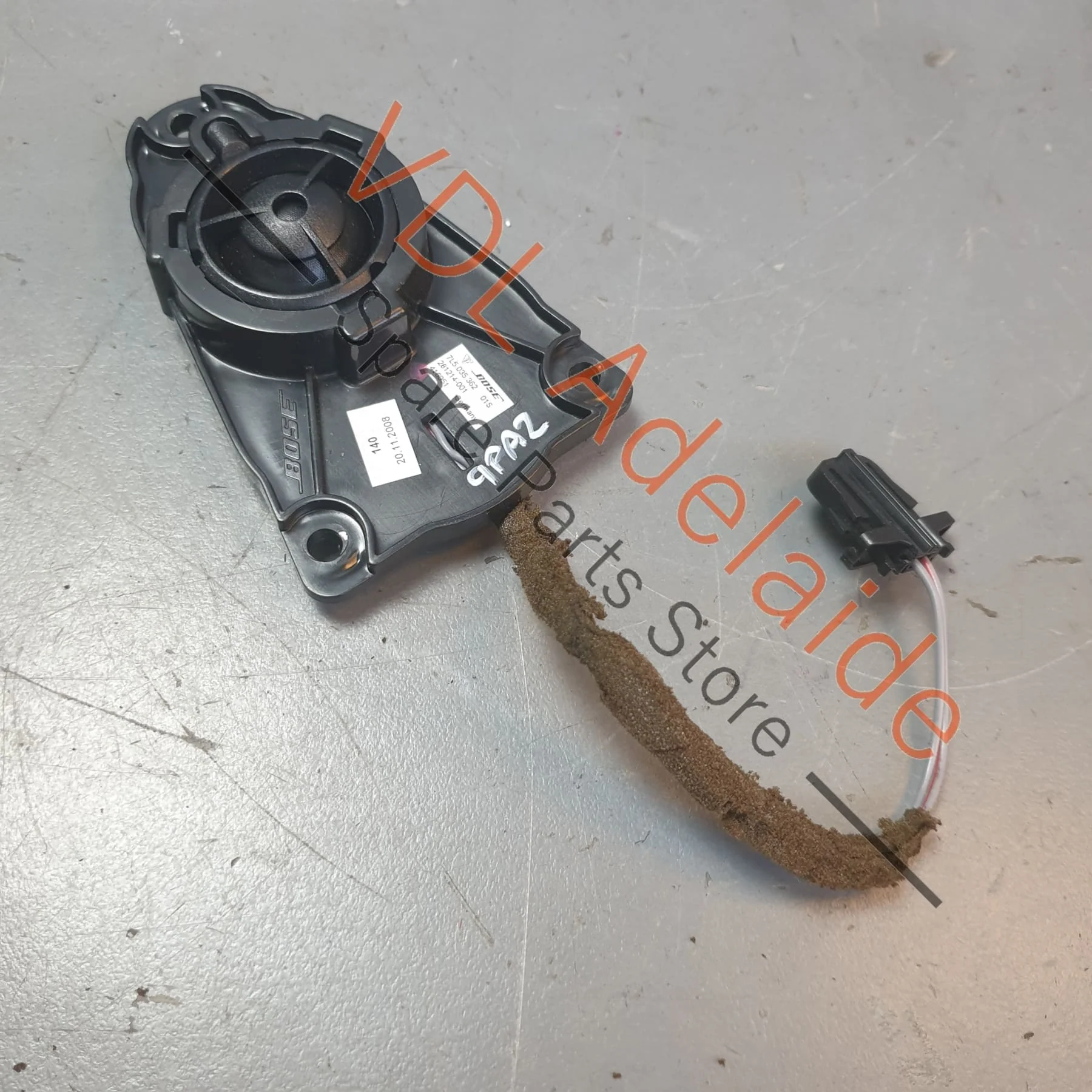 Porsche Cayenne 9PA BOSE Rear Door Treble High Tone Speaker 7L5035362 95564504200