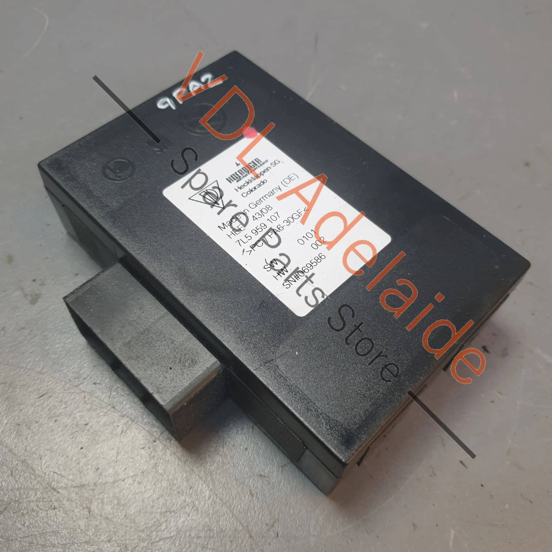Porsche Cayenne 9PA 955 957 Tailgate Trunk Lid Boot Control Module 95561808000 7L5959107