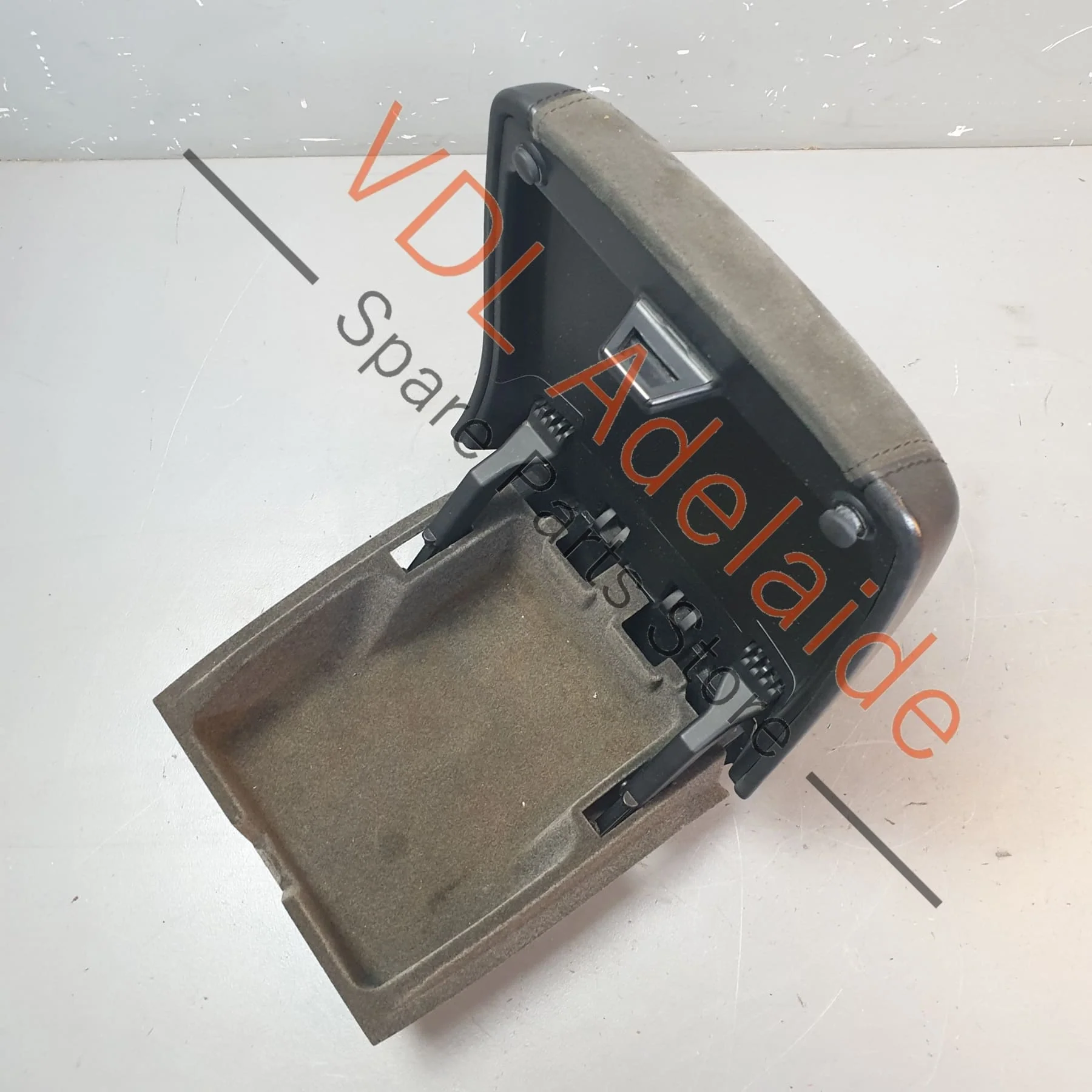 Porsche Cayenne GTS 9PA Arm Rest Armrest Alcantara Genuine OEM - Image 6