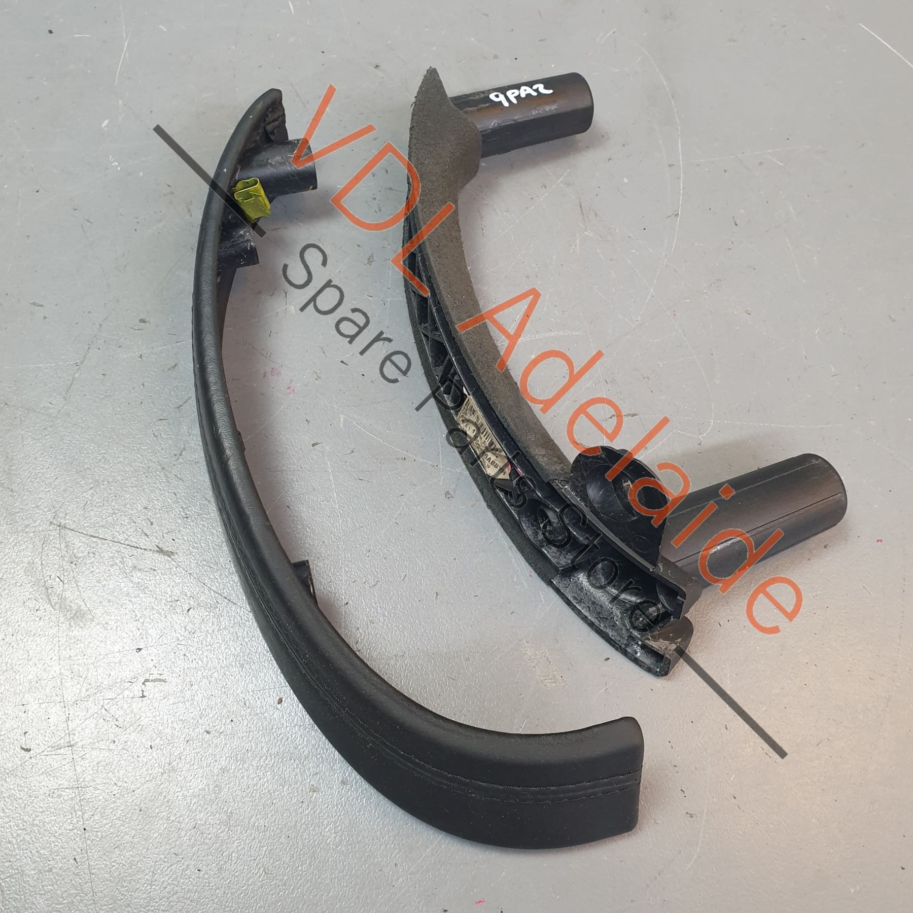 Porsche Cayenne 9PA GTS Alcantara Interior Inner Door Handle Pull Grip Left Side 7L5868537C 95555553901 8YR 95555526300 8YR - Image 2
