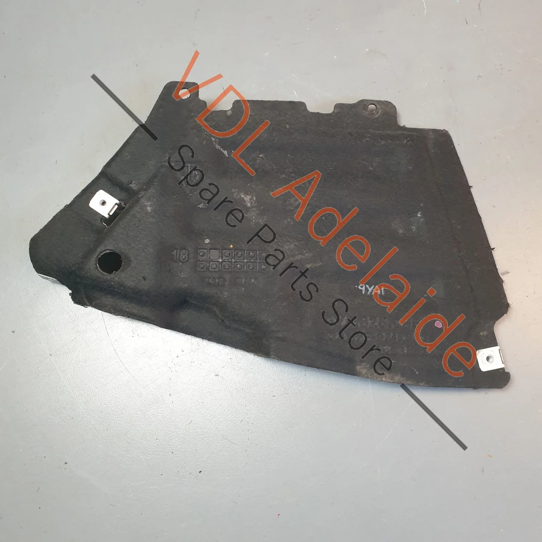 Porsche Cayenne E3 Rear Bumper Muffler Foil Left Body Protection Trim Splash Guard 9Y0825095 - Image 2