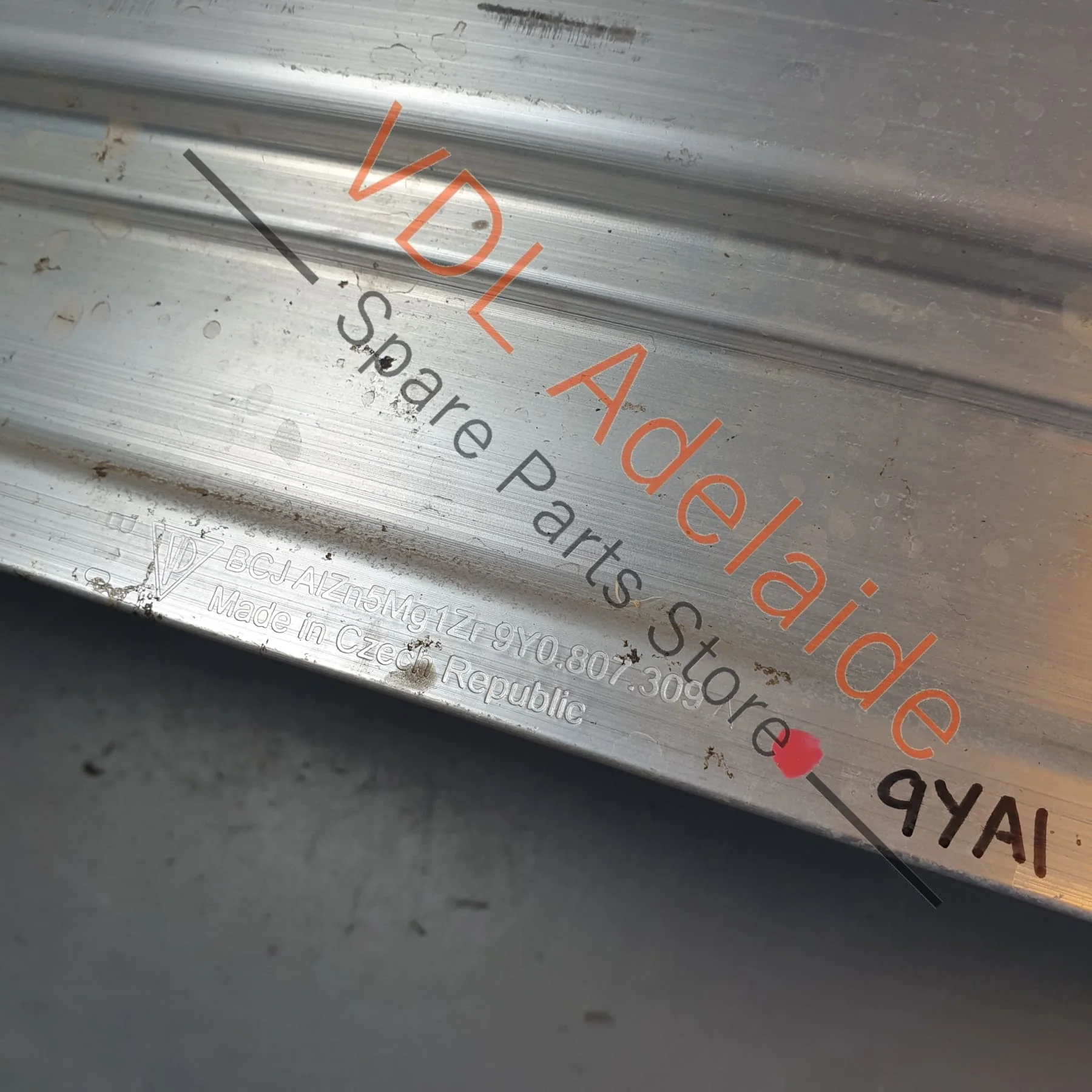 Porsche Cayenne E3 Rear Bumper Reo Reinforcement Crash Bar 9Y0807309A - Image 10