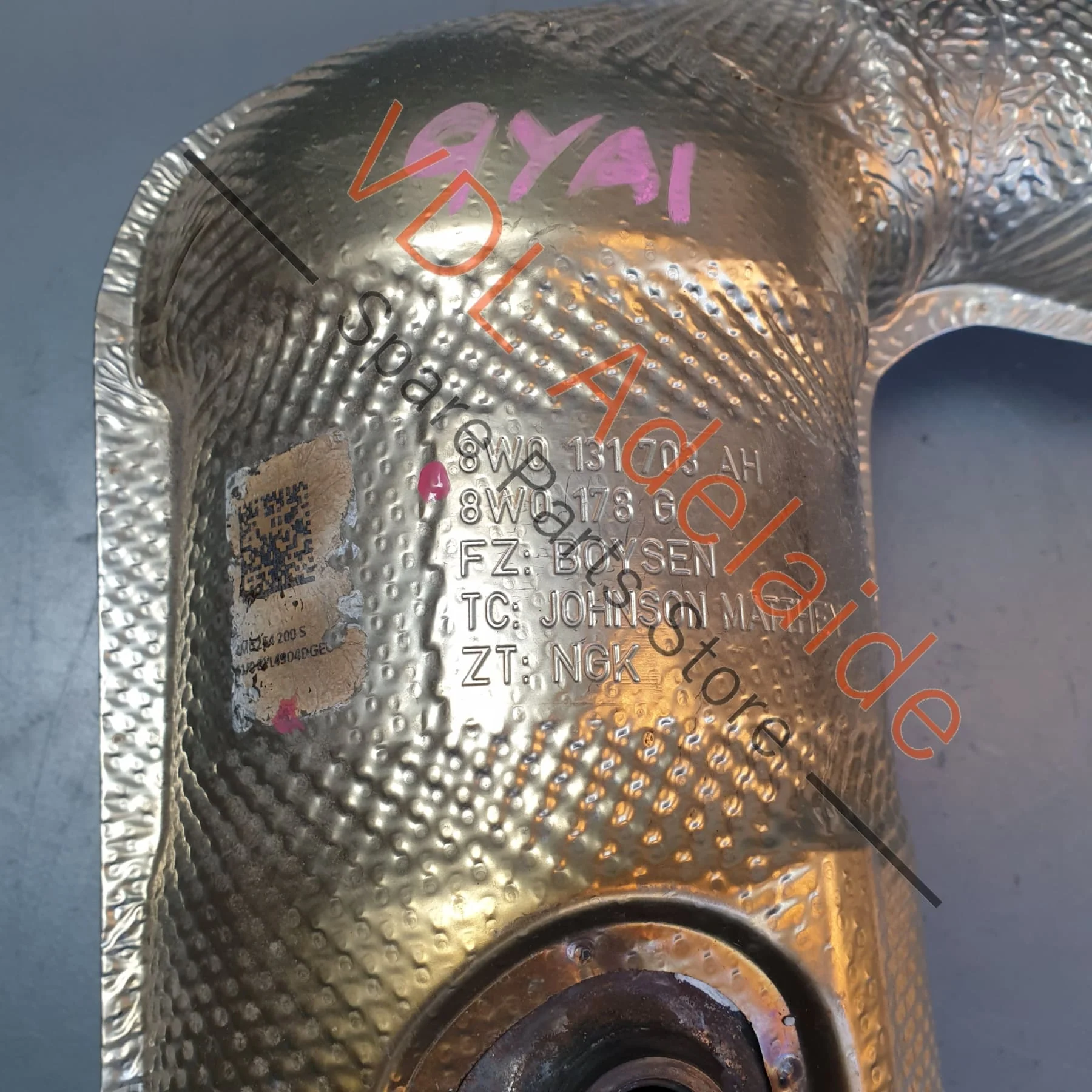 Porsche Cayenne 2.9 BiTurbo V6 Petrol Right Side Catalytic Converter PAB25425210 4M0254200S 8W0131703AG - Image 6