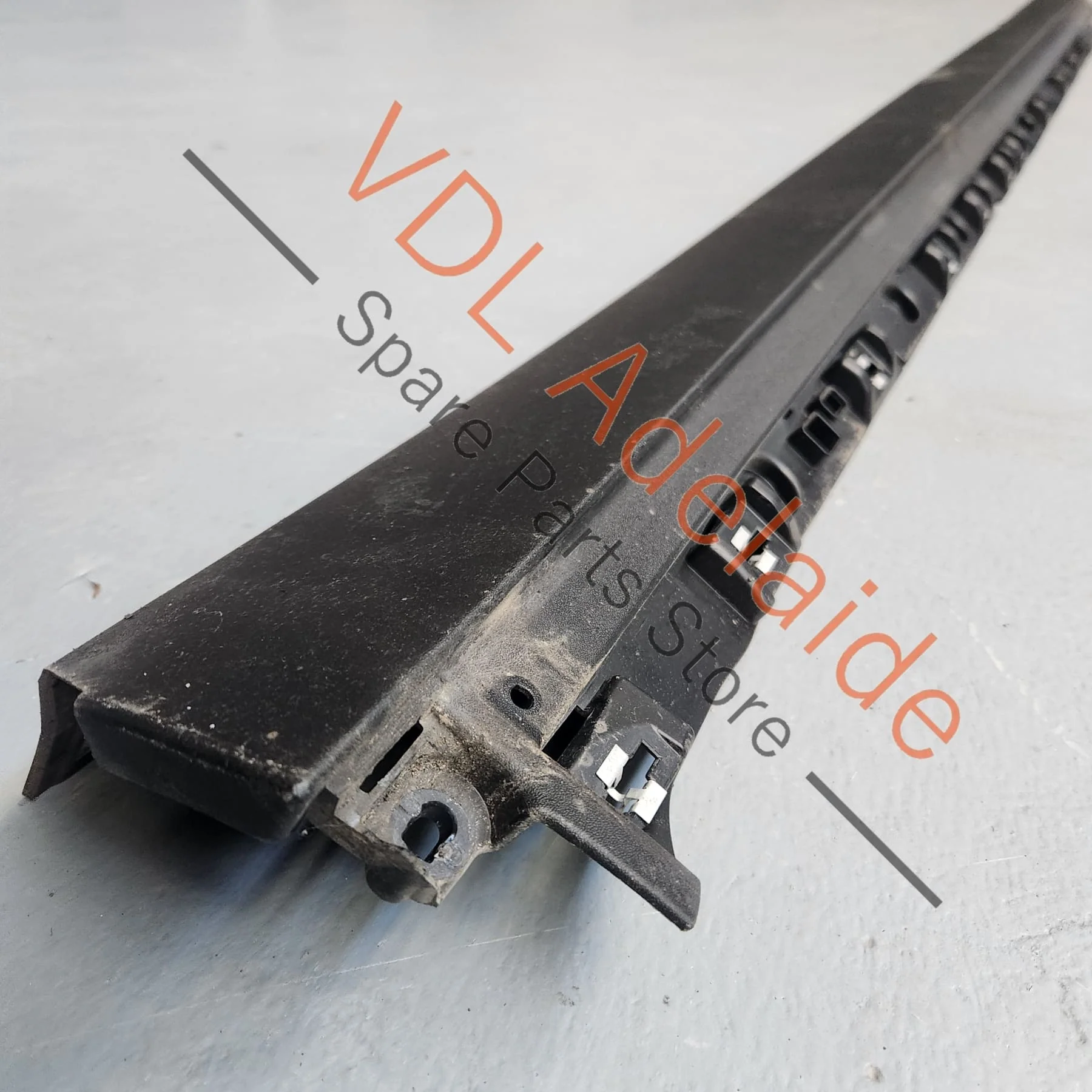 Porsche Cayenne E3 9YA 9YB Left Side Sideskirt Trim 9Y0853857 OK1 9Y0853751 Matt Black
