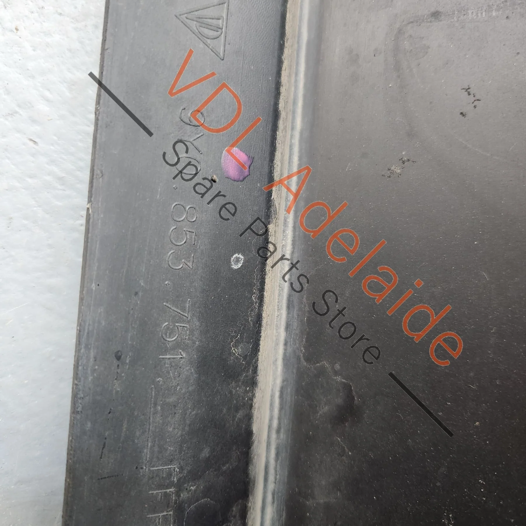 Porsche Cayenne E3 9YA 9YB Left Side Sideskirt Trim 9Y0853857 OK1 9Y0853751 Matt Black - Image 10
