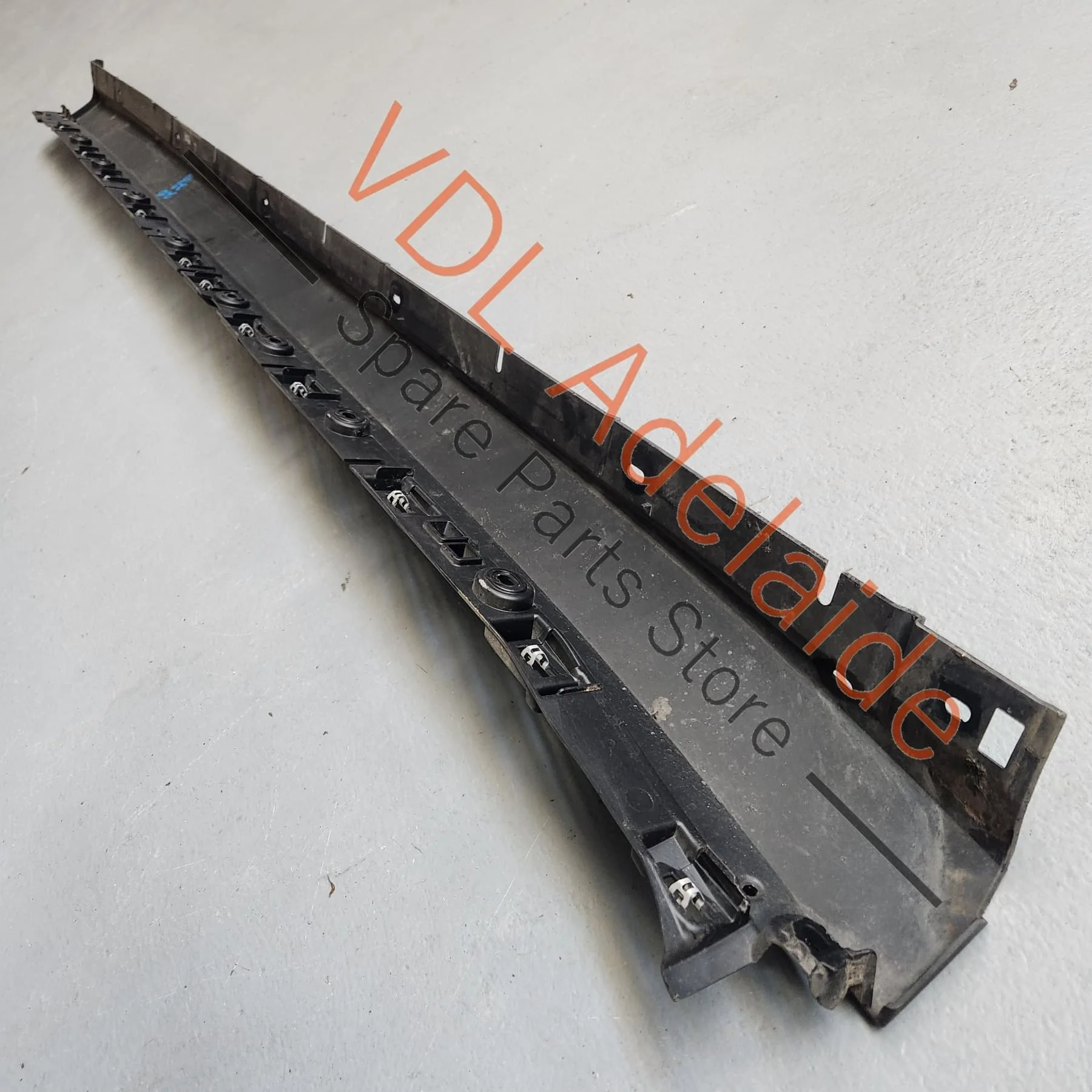 Porsche Cayenne E3 9YA 9YB Left Side Sideskirt Trim 9Y0853857 OK1 9Y0853751 Matt Black - Image 11