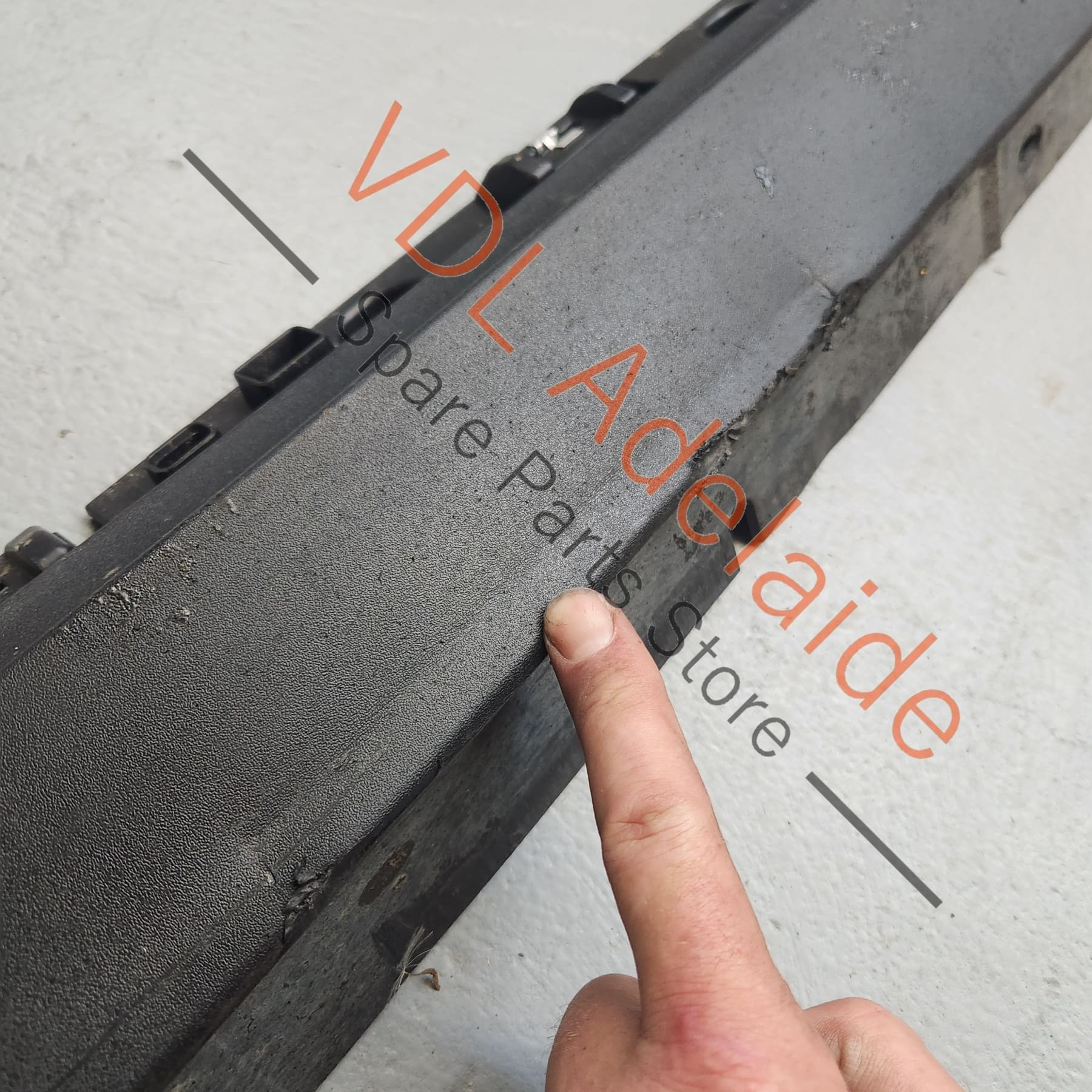 Porsche Cayenne E3 9YA 9YB Left Side Sideskirt Trim 9Y0853857 OK1 9Y0853751 Matt Black - Image 6