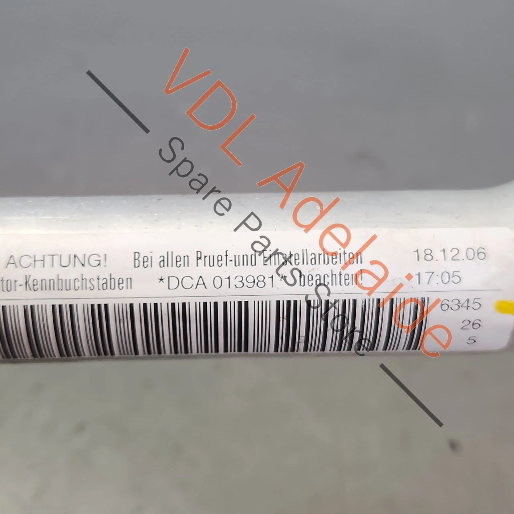 Porsche Cayenne 2.9 V6 Coolant Pipe Front Upper Aluminium 9A7121481A 06M121481AA - Image 5
