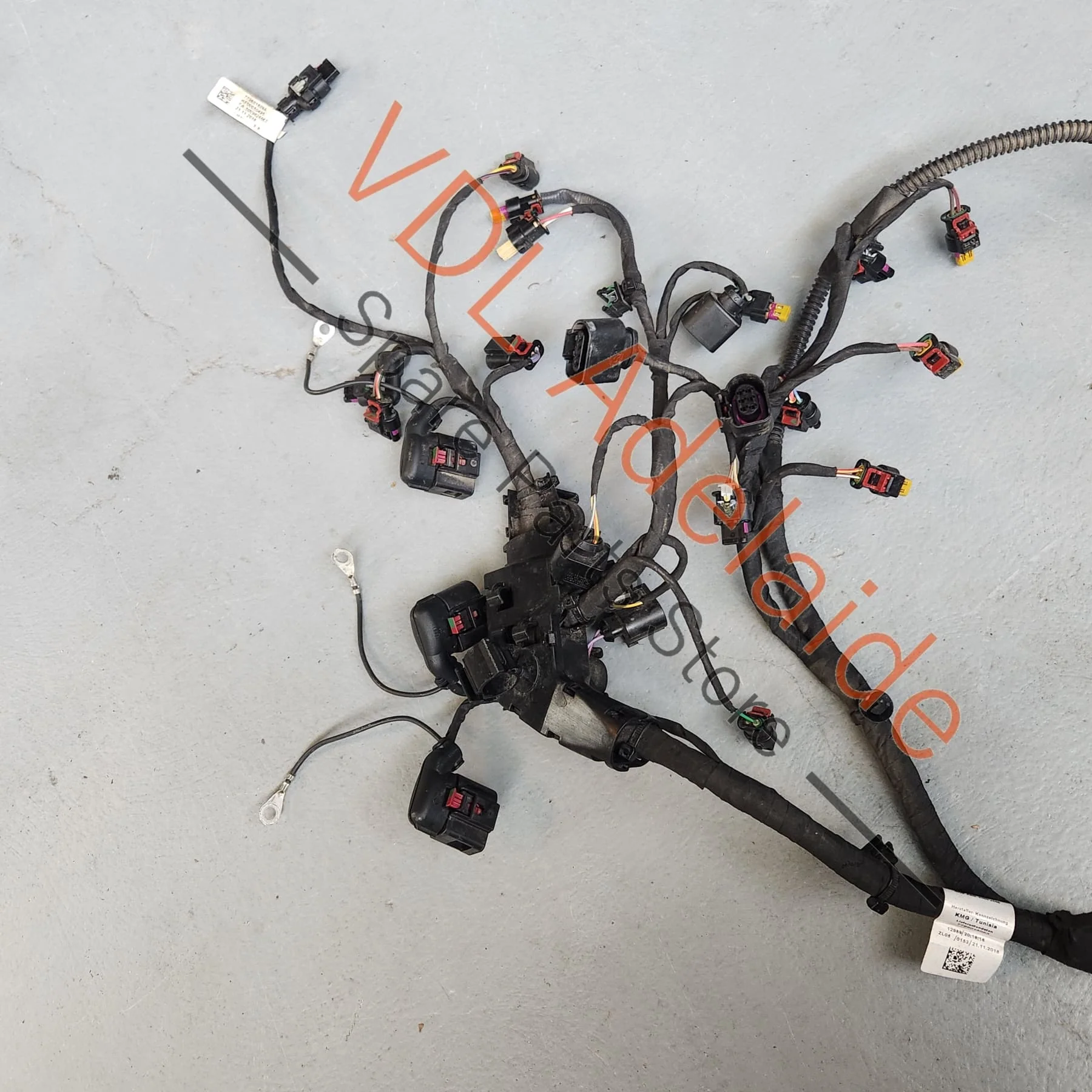 Porsche Cayenne S E3 2.9 DCA DCAB Engine Wiring Harness Cable Loom 06M971595BT - Image 9