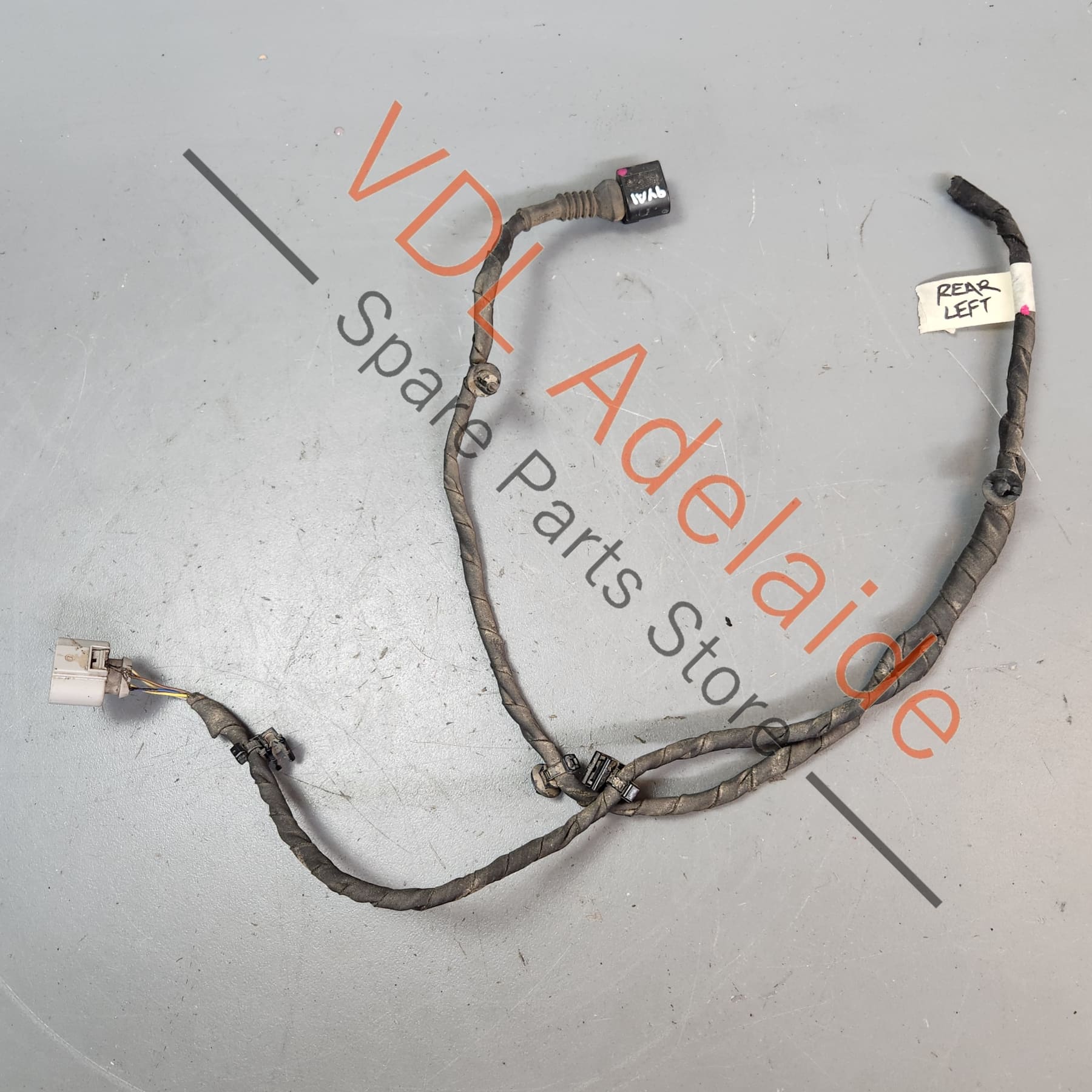 Porsche Cayenne E3 Rear Left Wiring Harness Loom Cable for Rear Wheel Steering PAB971165