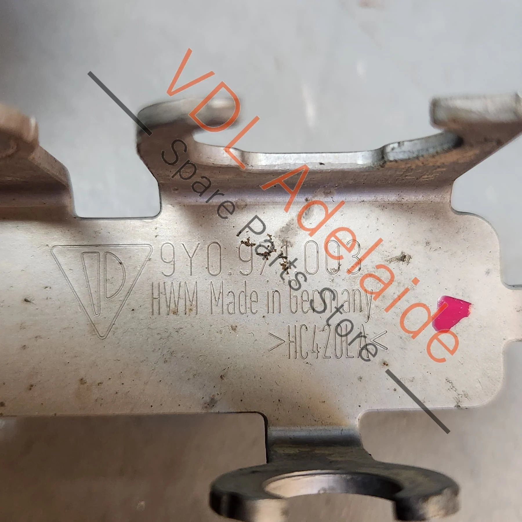 Porsche Cayenne E3 9Y Pair of Front Brake Caliper Hose Flexi Pipe 9Y0971003 9Y0971004 971611775 - Image 4