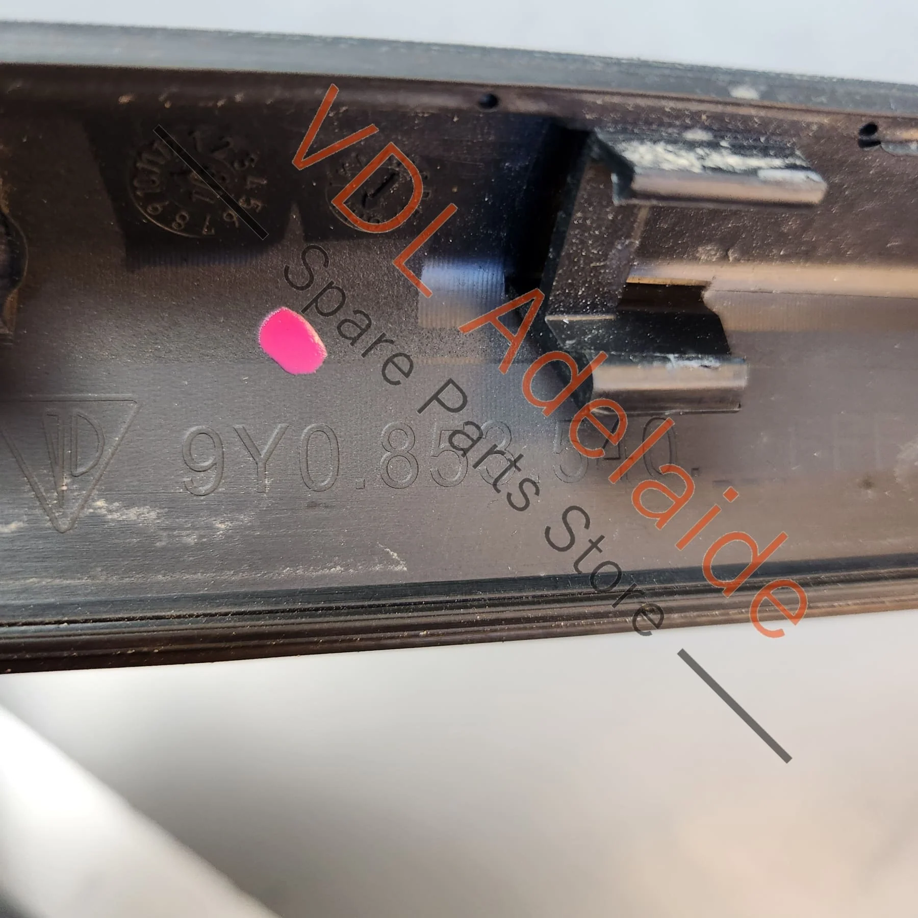 Porsche Cayenne E3 9Y Right Rear Door Entry Sill Trim Plastic 9Y0853540 - Image 7