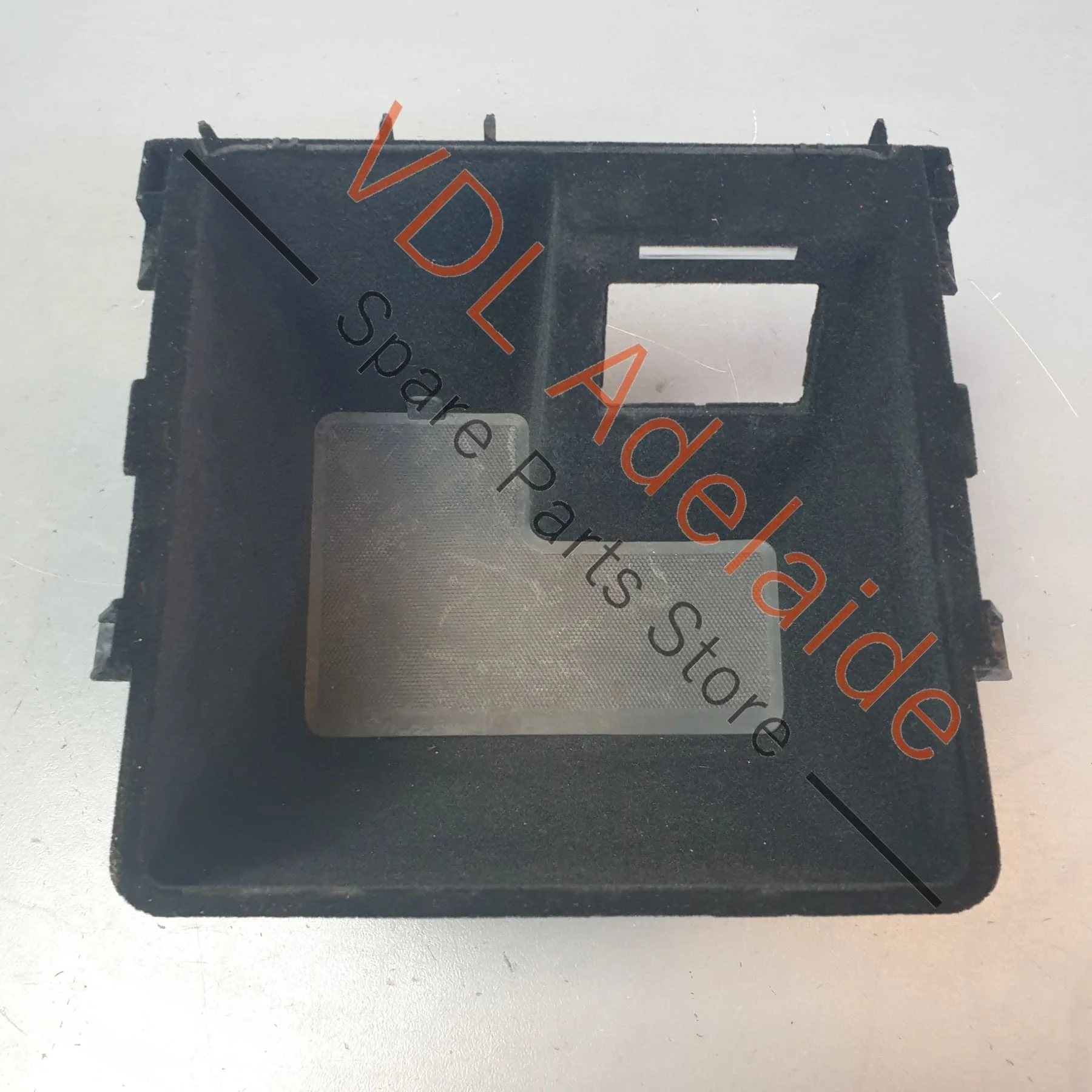 Porsche Cayenne E3 9Y Centre Console Armrest Storage Compartment Trim & Rubber Mat 9Y0863383H 9Y0863301 - Image 4