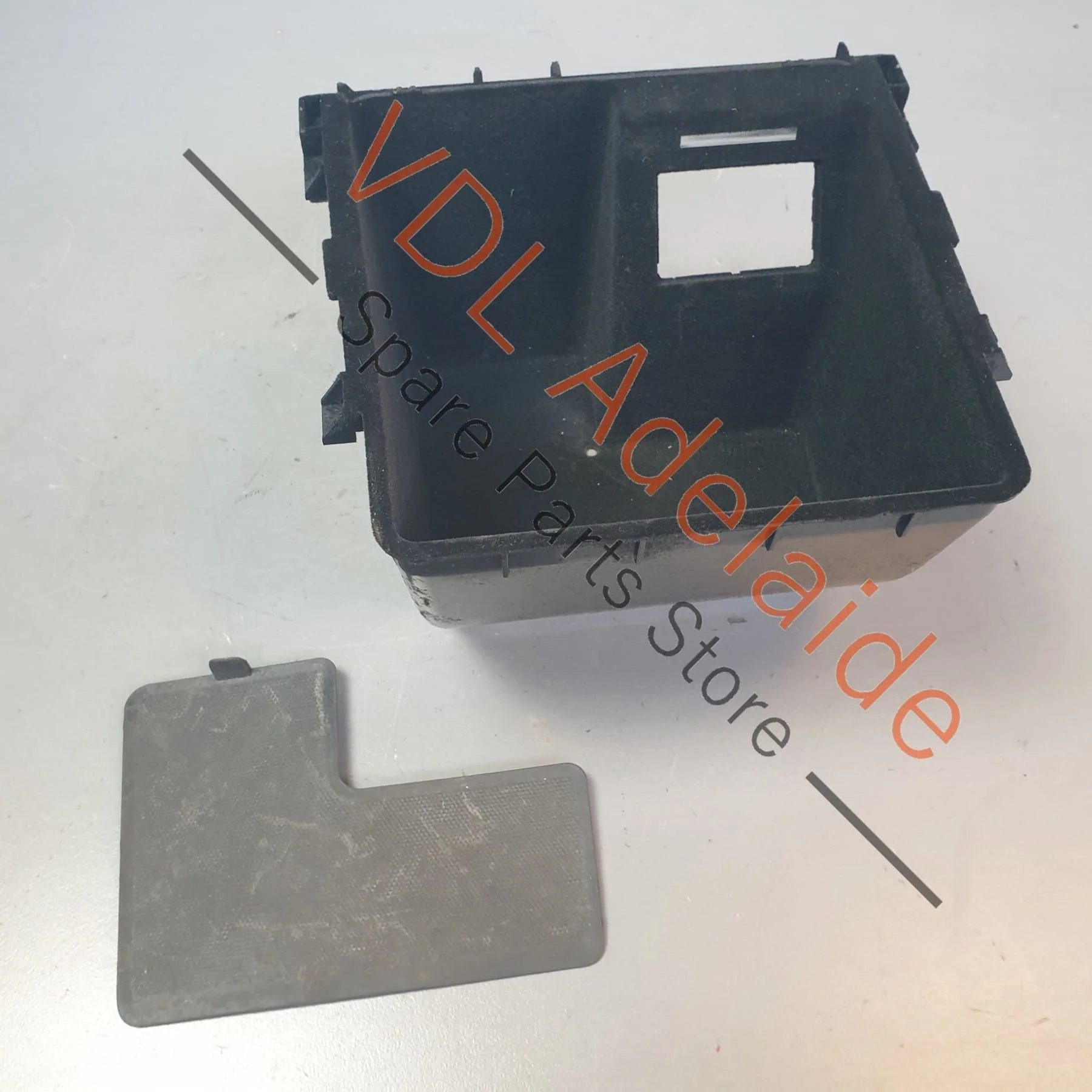 Porsche Cayenne E3 9Y Centre Console Armrest Storage Compartment Trim & Rubber Mat 9Y0863383H 9Y0863301 - Image 8