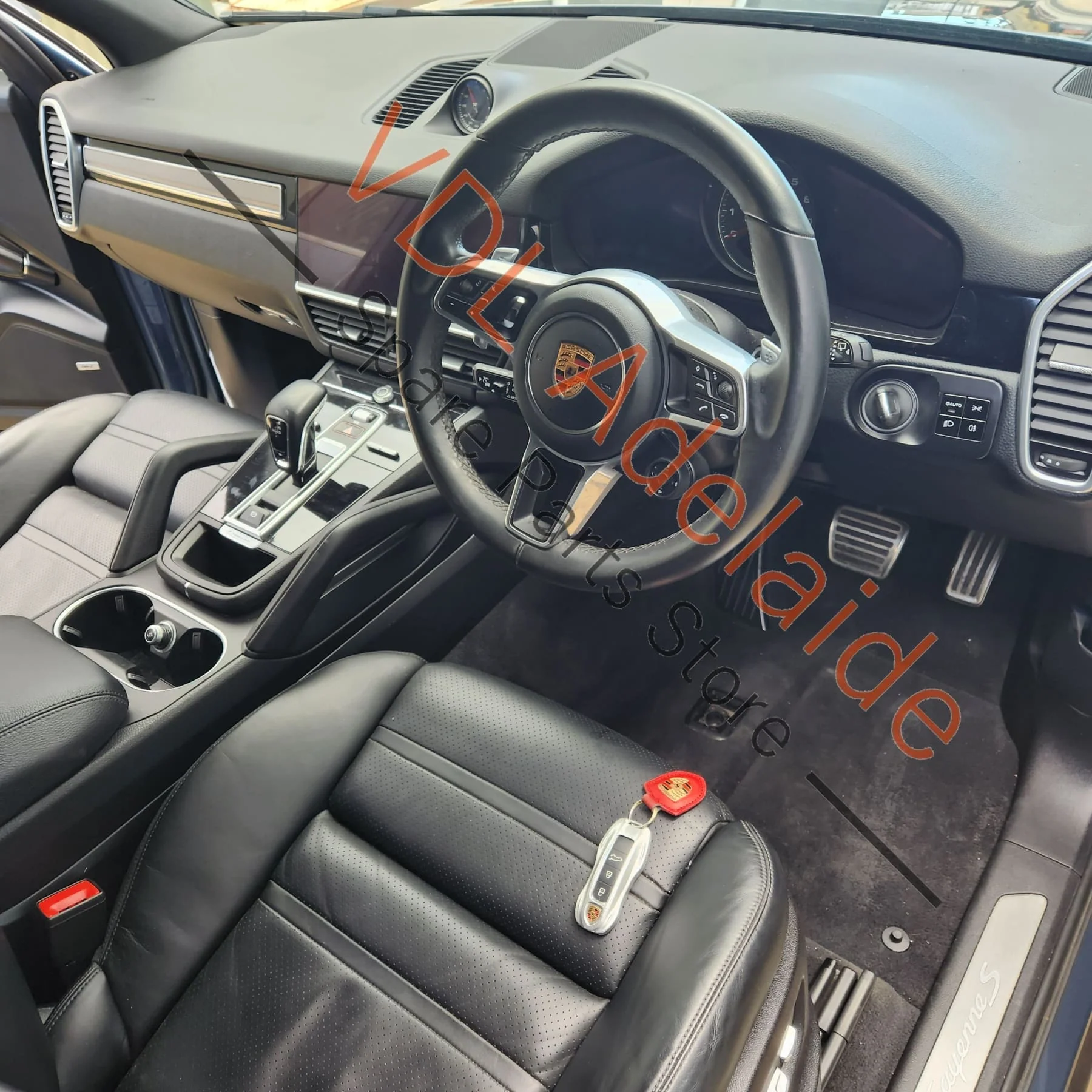 Porsche Cayenne E3 9Y Left Side Dashboard Trim Cover Panel Interior 9Y0857085D - Image 3